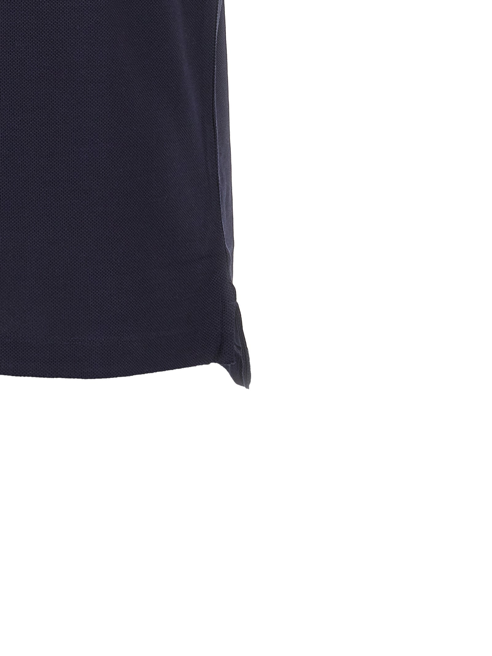 Burberry Blue Cotton Polo Men's Shirt