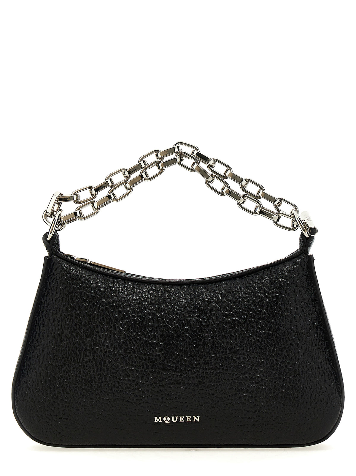 Alexander McQueen Black Lamb Leather Women's Handbag