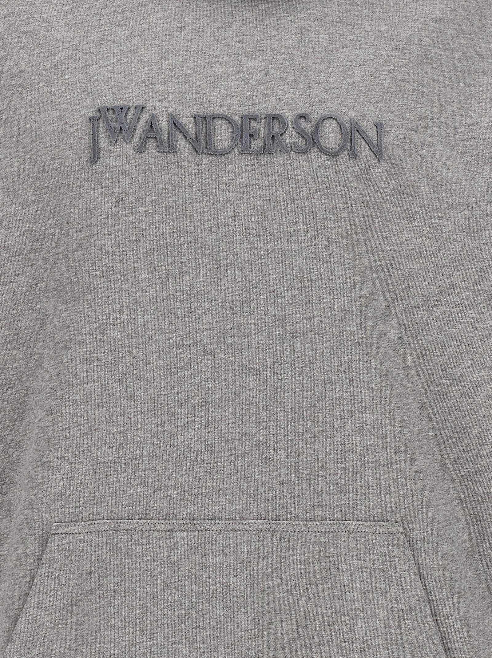 J.W.Anderson Gray Cotton Men's Sweatshirt