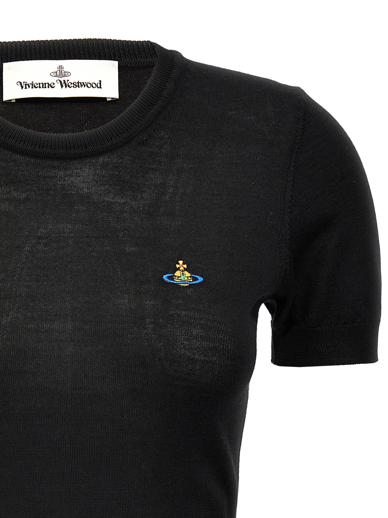 Vivienne Westwood Black Wool Women's T-Shirt