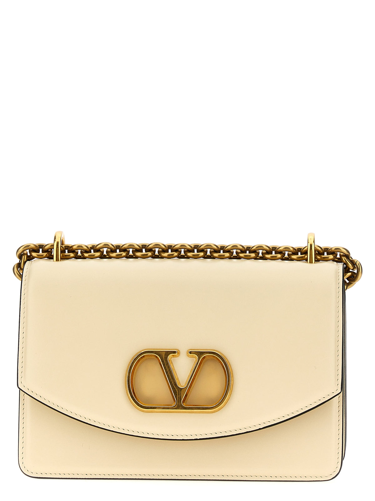 Valentino Garavani White Calfskin Shoulder Women's Bag