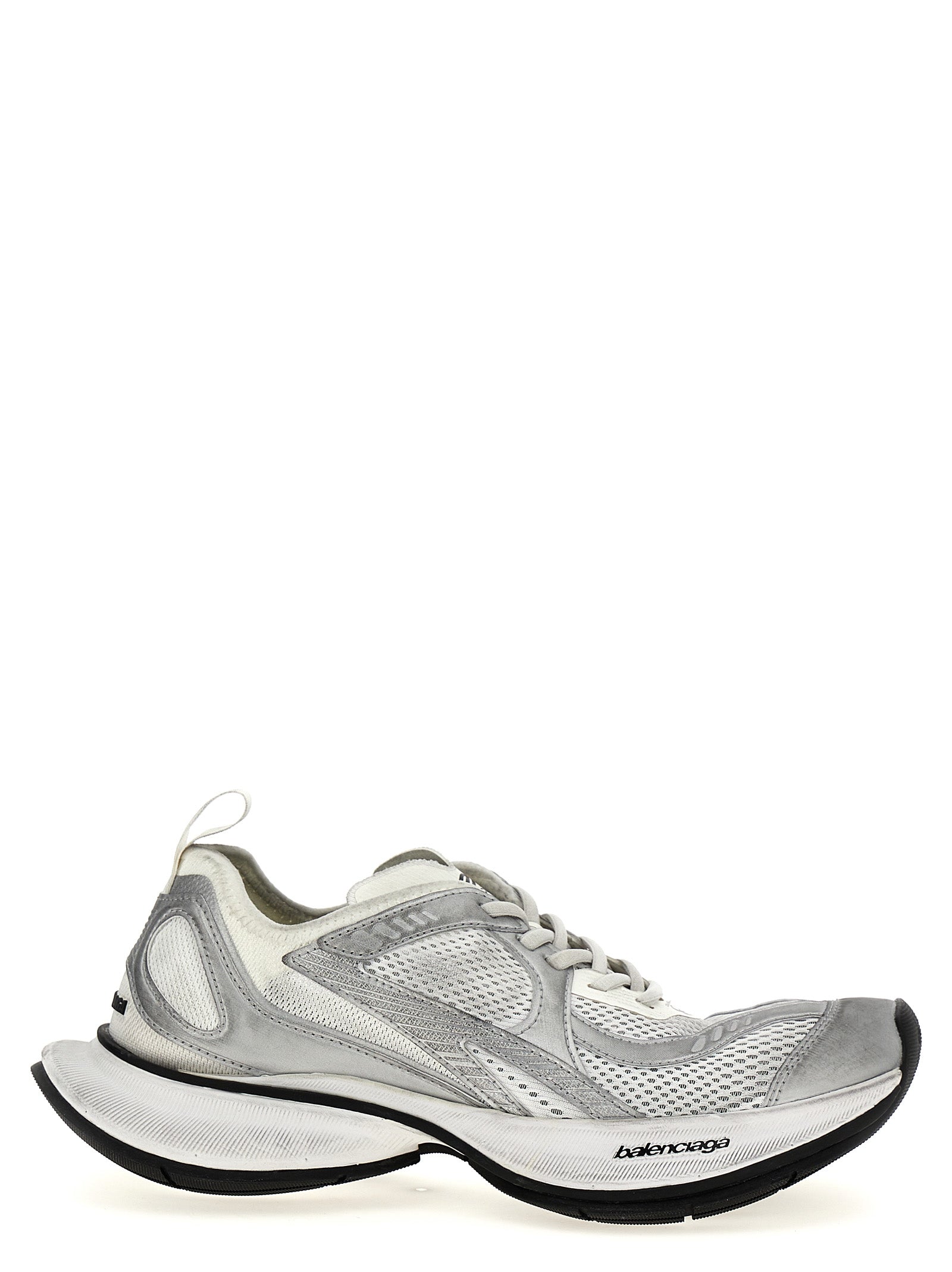 Balenciaga Gray Polyester Athletic Women's Sneakers