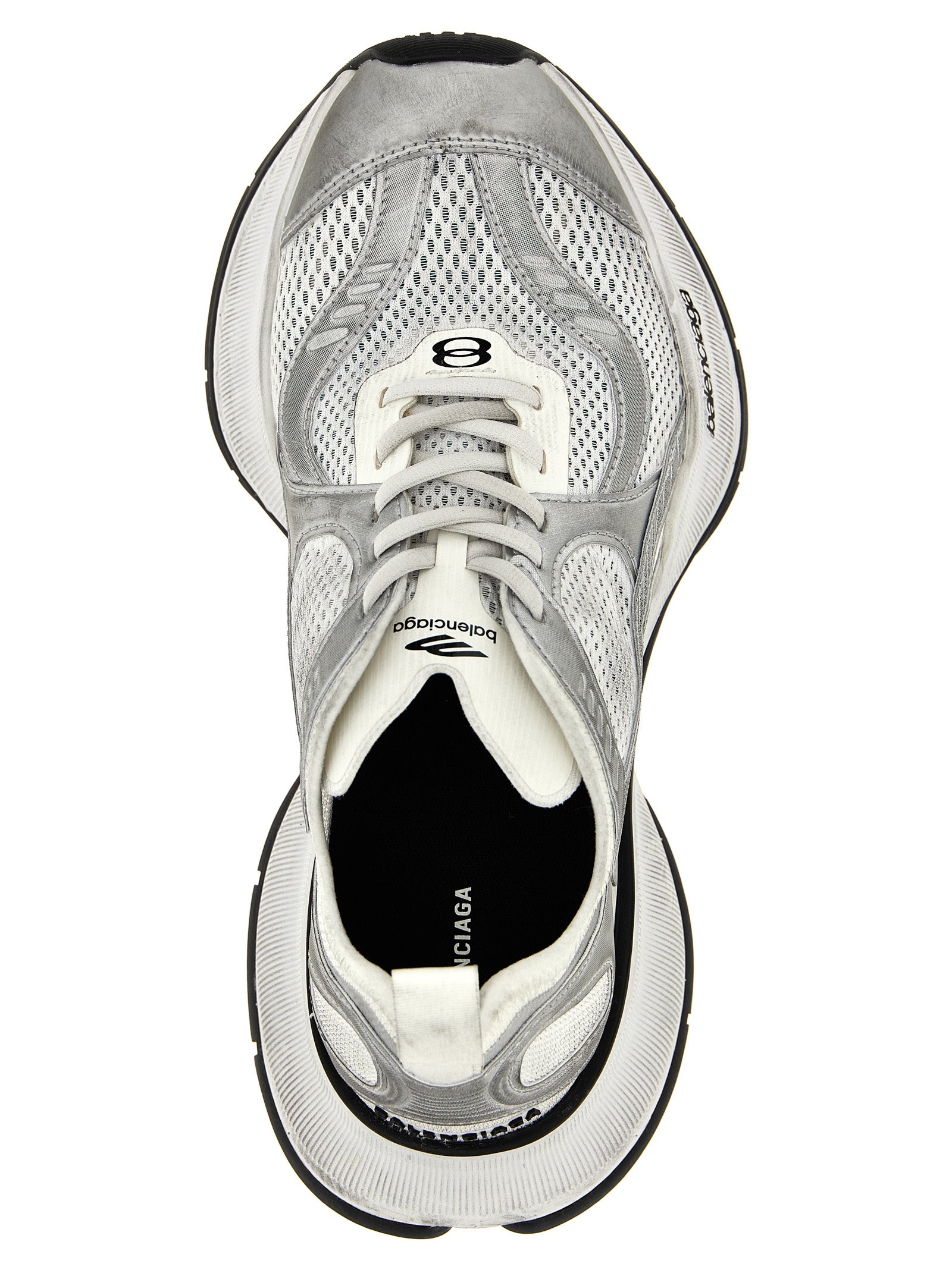 Balenciaga Gray Polyester Athletic Women's Sneakers