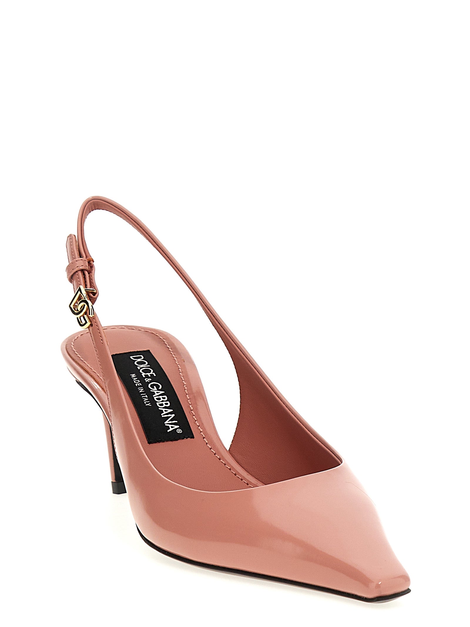 Dolce & Gabbana Multicolor Calfskin Mid Heel Women's Pumps