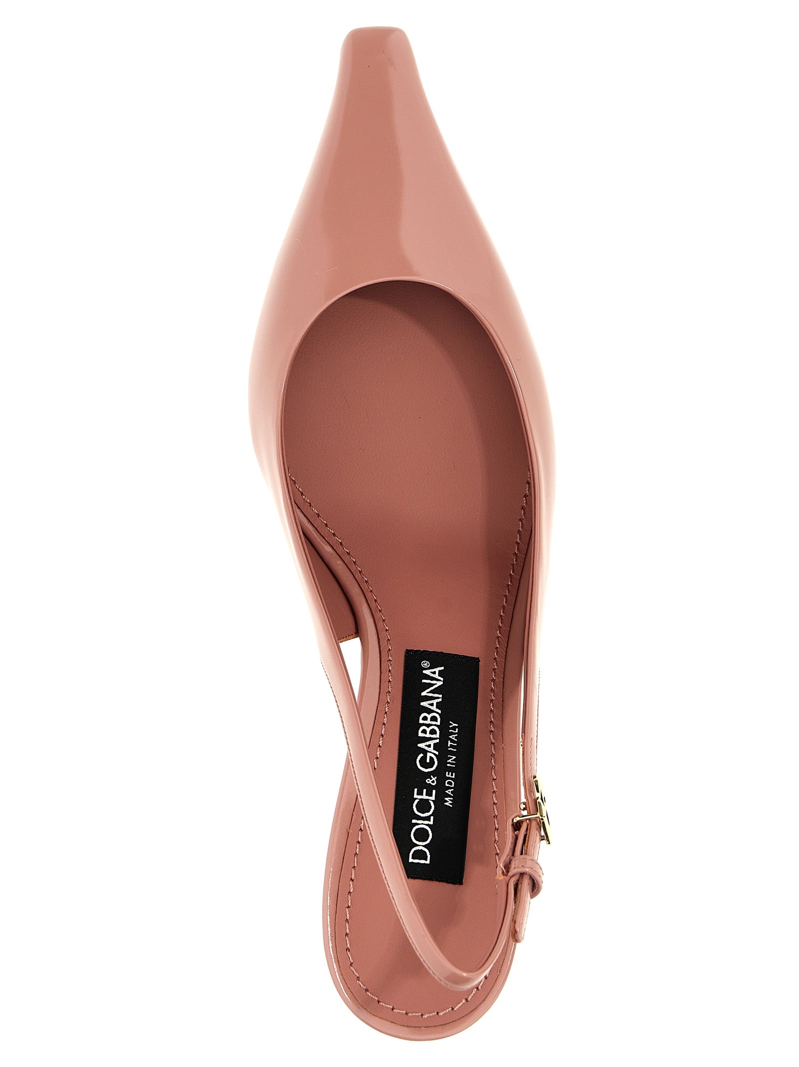 Dolce & Gabbana Multicolor Calfskin Mid Heel Women's Pumps