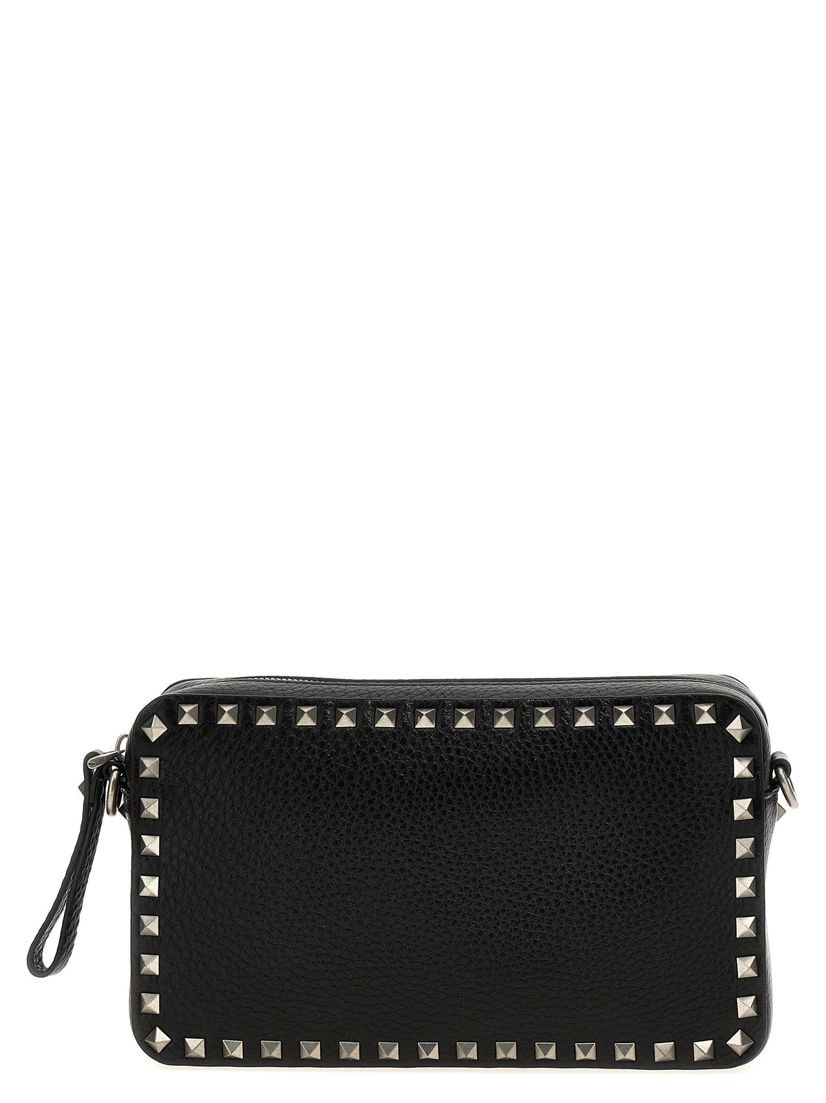 Valentino Garavani Black Calfskin Crossbody Men's Bag