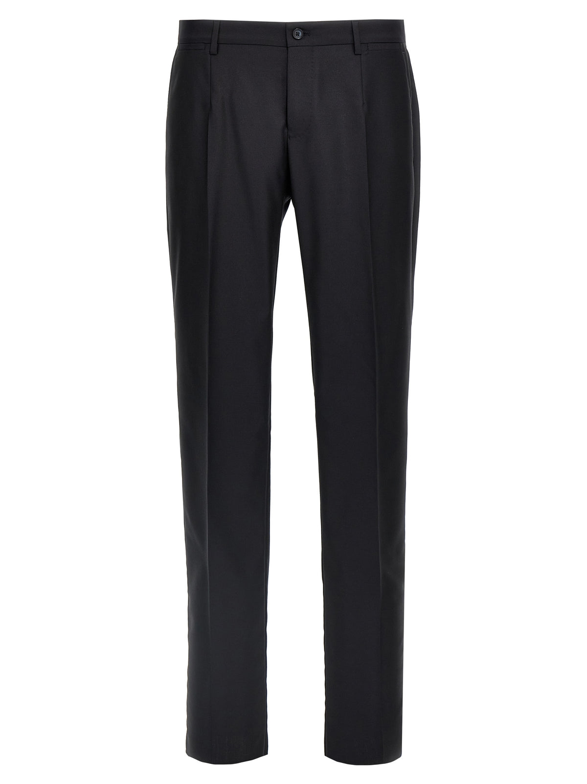 Dolce & Gabbana Blue Virgin Wool Two-Piece Men's Suit