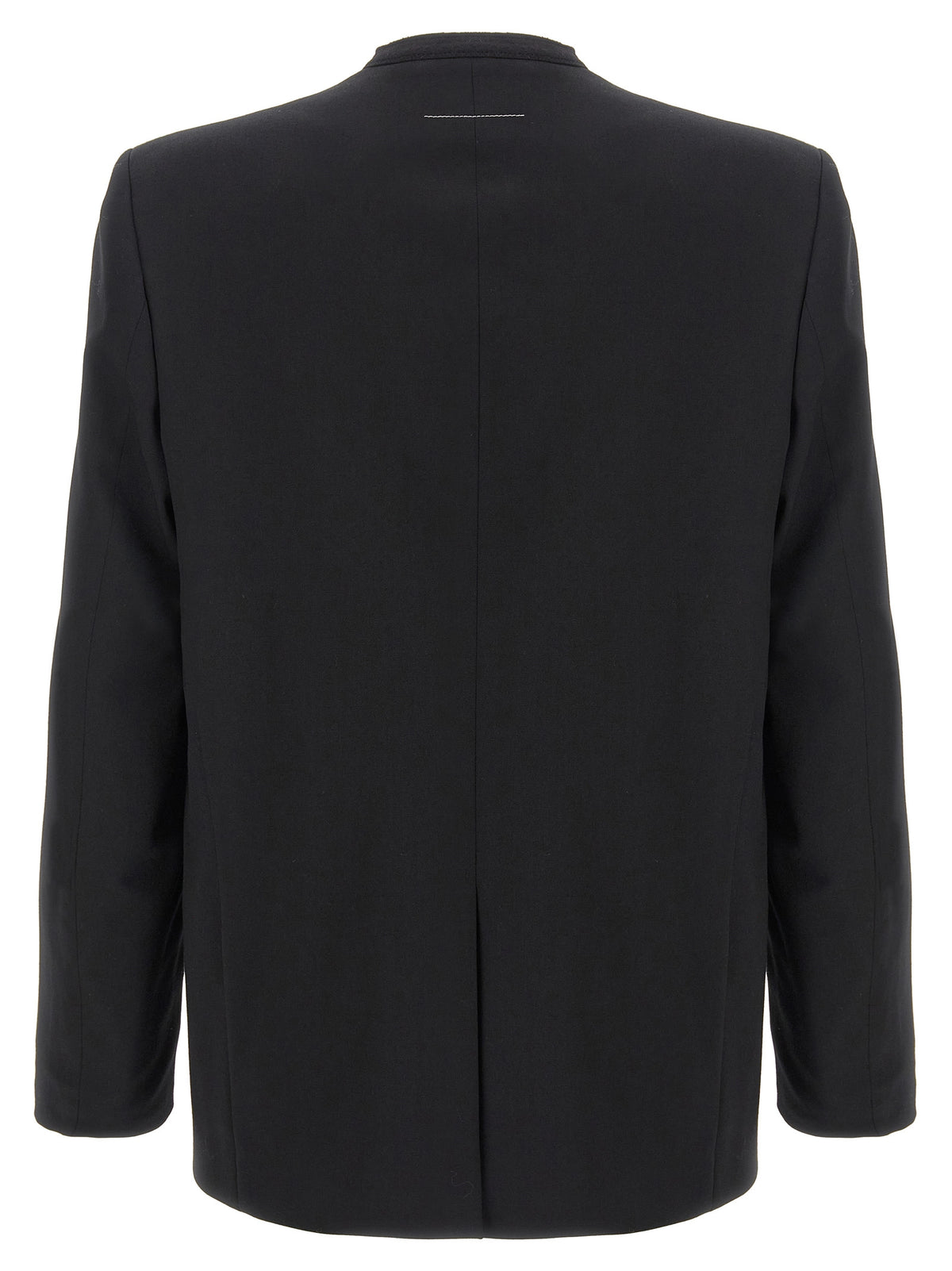 MM6 Maison Margiela Black Polyester Men's Blazer