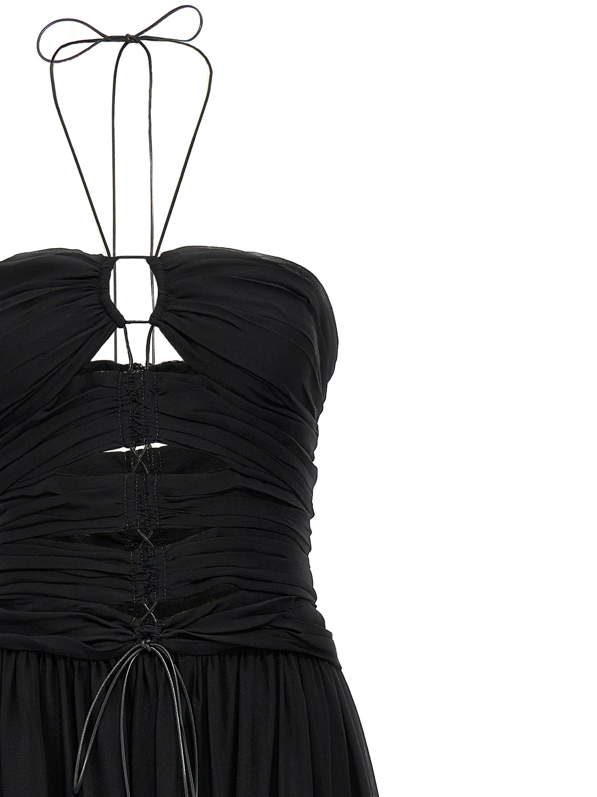 Tom Ford Black Silk Long Women's Dress