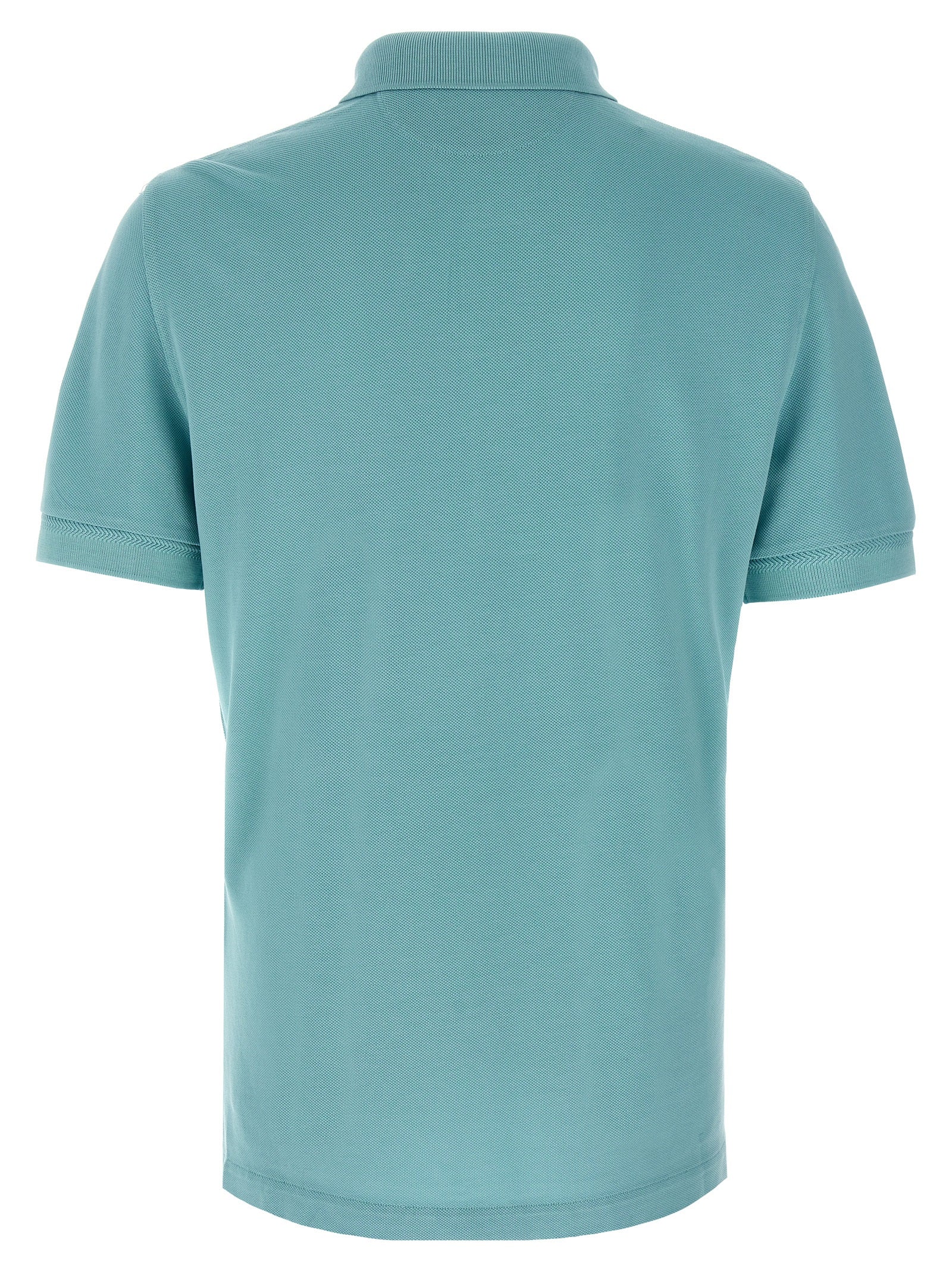 Tom Ford Blue Cotton Polo Men's Shirt