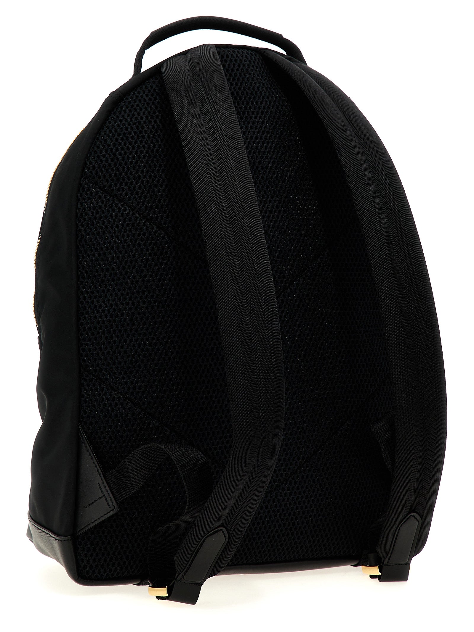 Tom Ford Black Polyester Men's Backpack