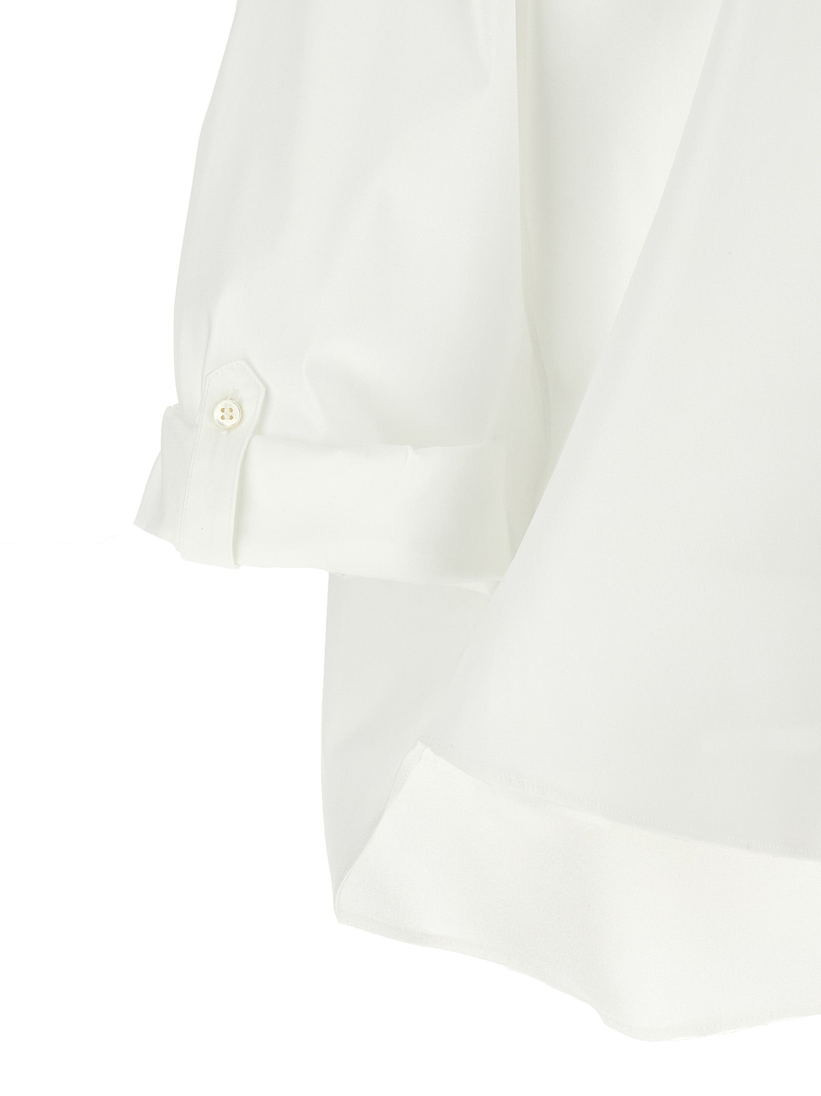 Brunello Cucinelli White Cotton Women's Blouse