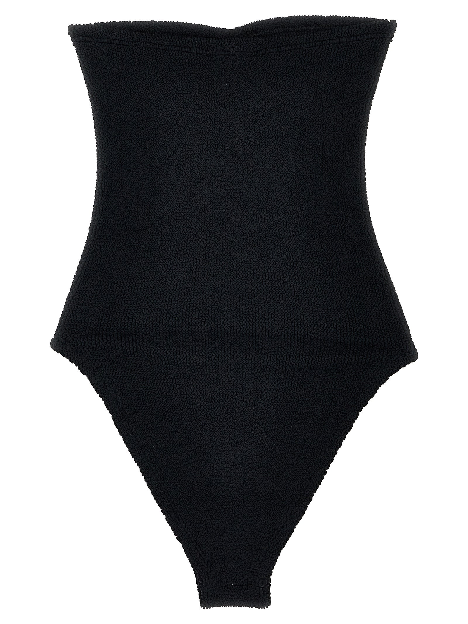 Hunza G Black Polyamide One-Piece Women's Swimsuit