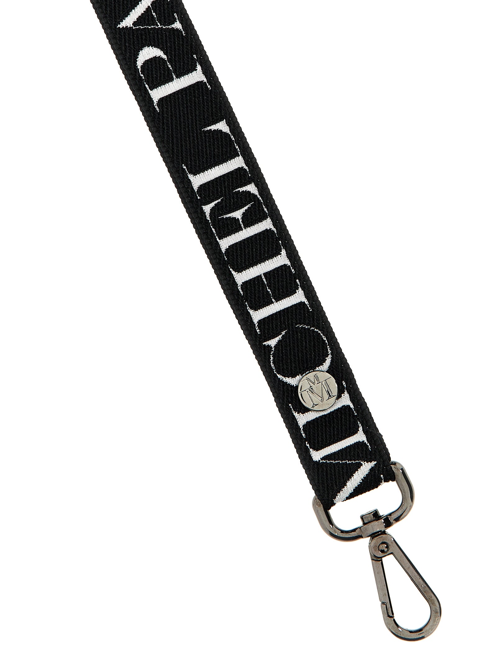 Maison Michel Bicolor Cotton Women's Keychain
