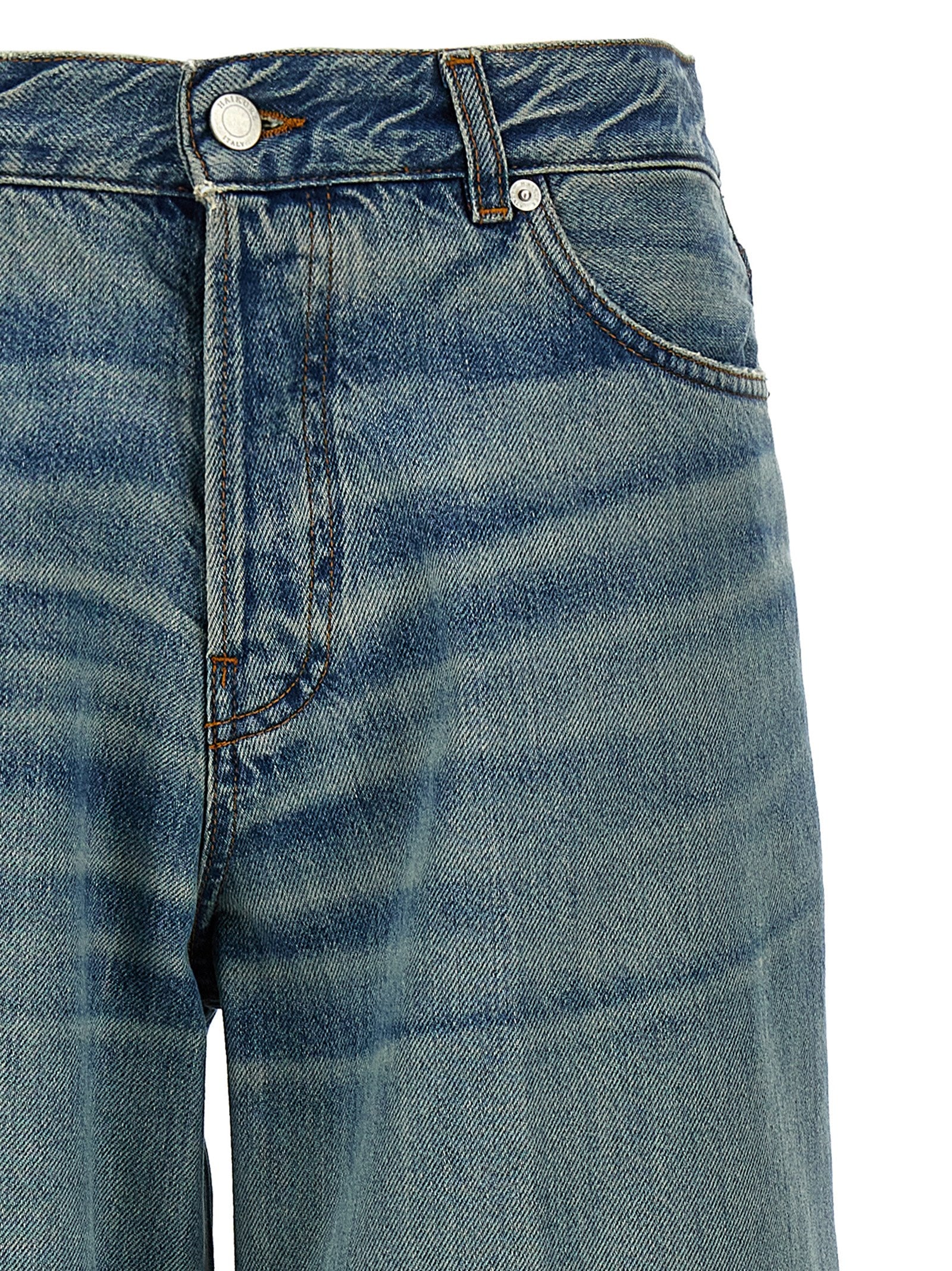 Haikure Blue Cotton Jeans Women's Denim