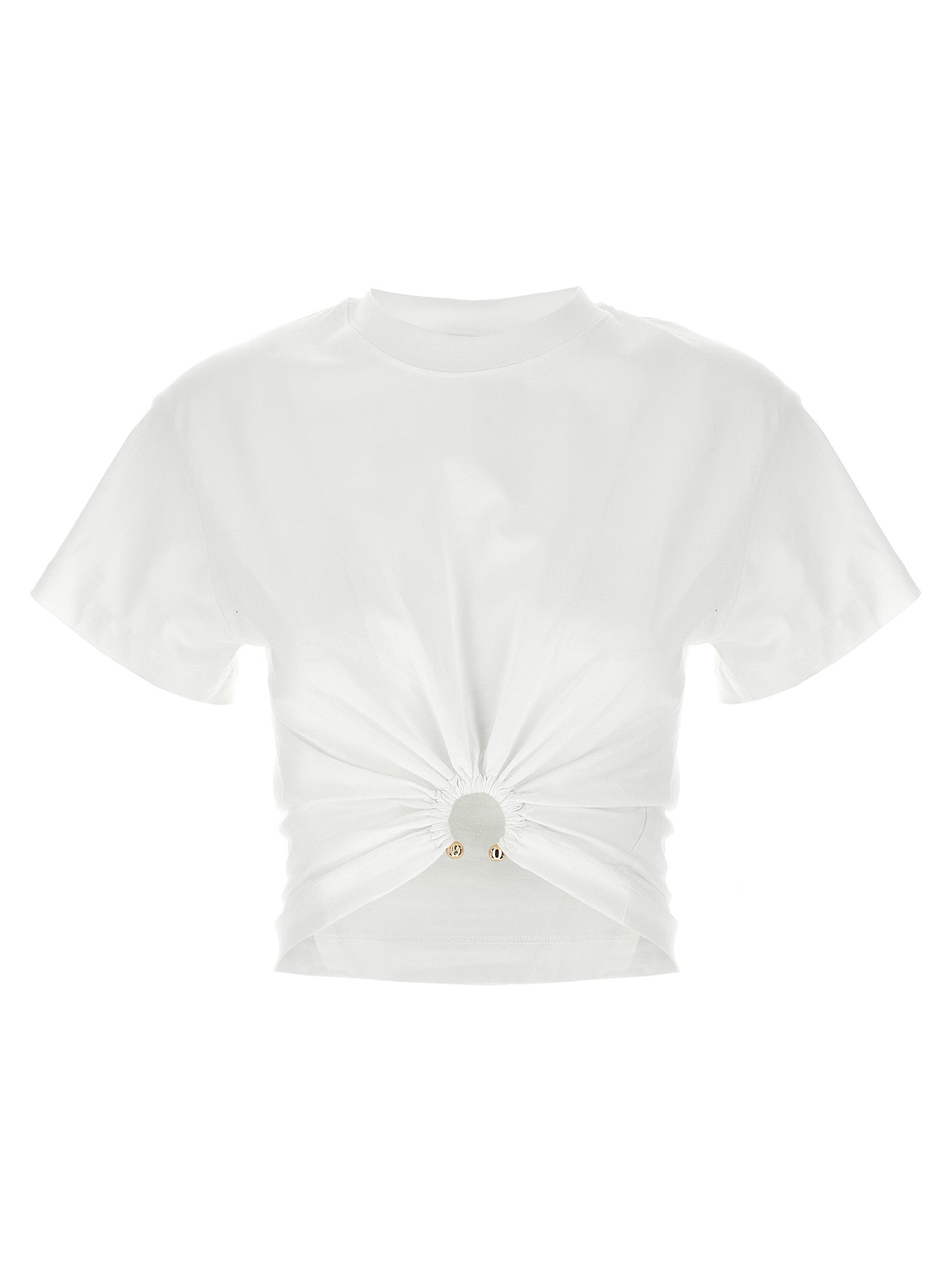 Paco Rabanne White Cotton Women's T-Shirt