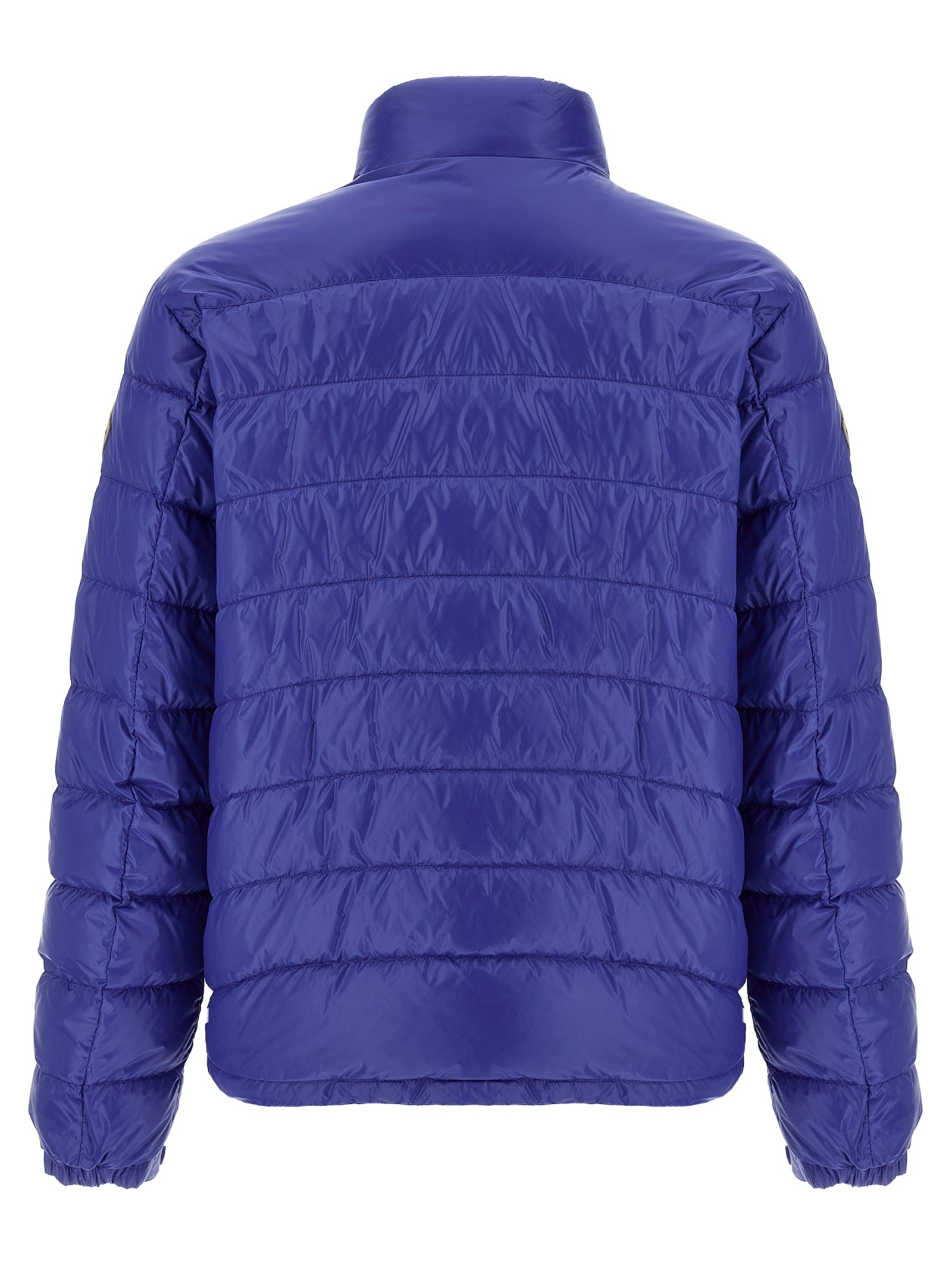 Moncler Blue Polyamide Full-Length Men's Jacket