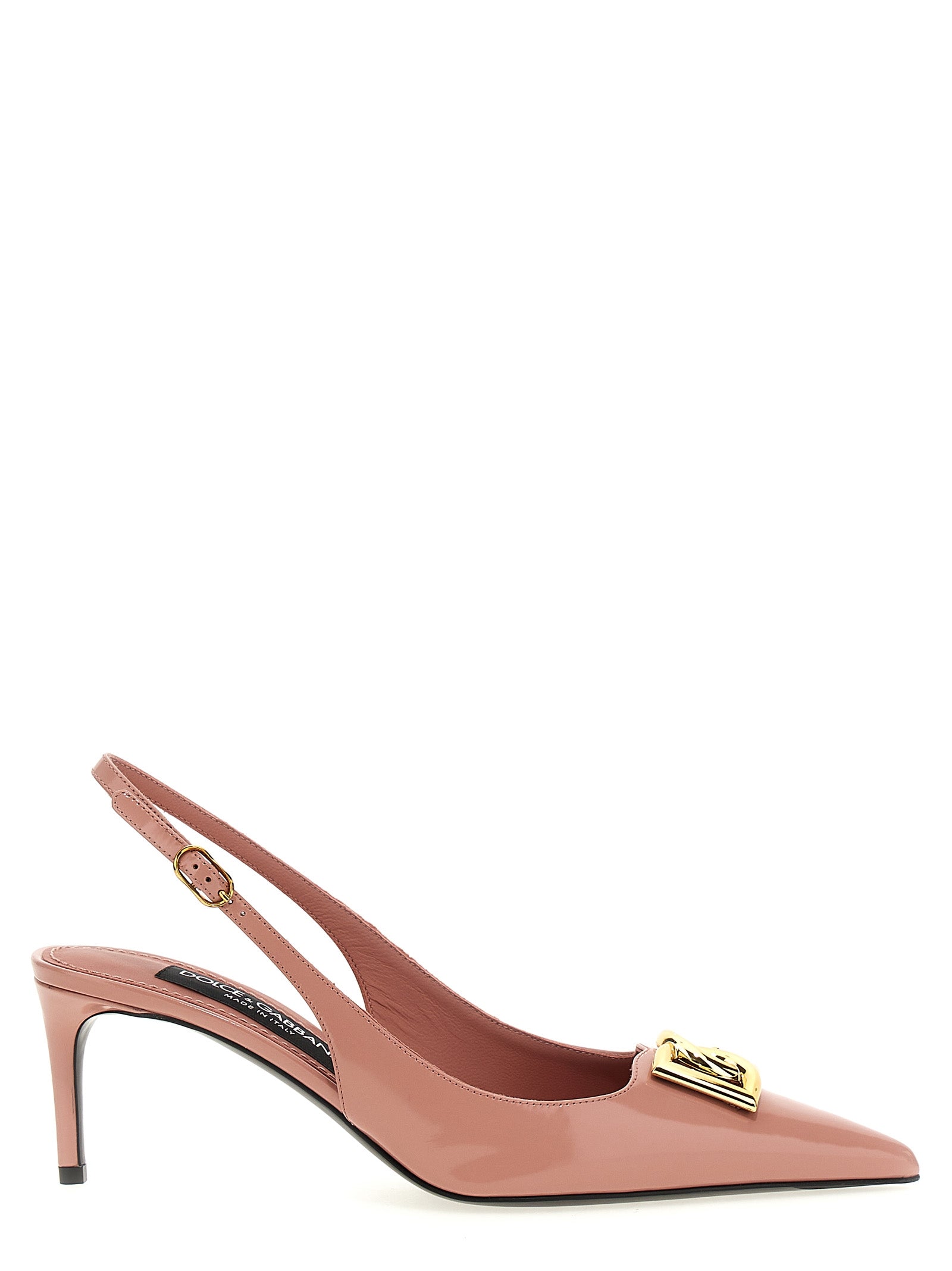Dolce & Gabbana Multicolor Calfskin Mid Heel Women's Pumps