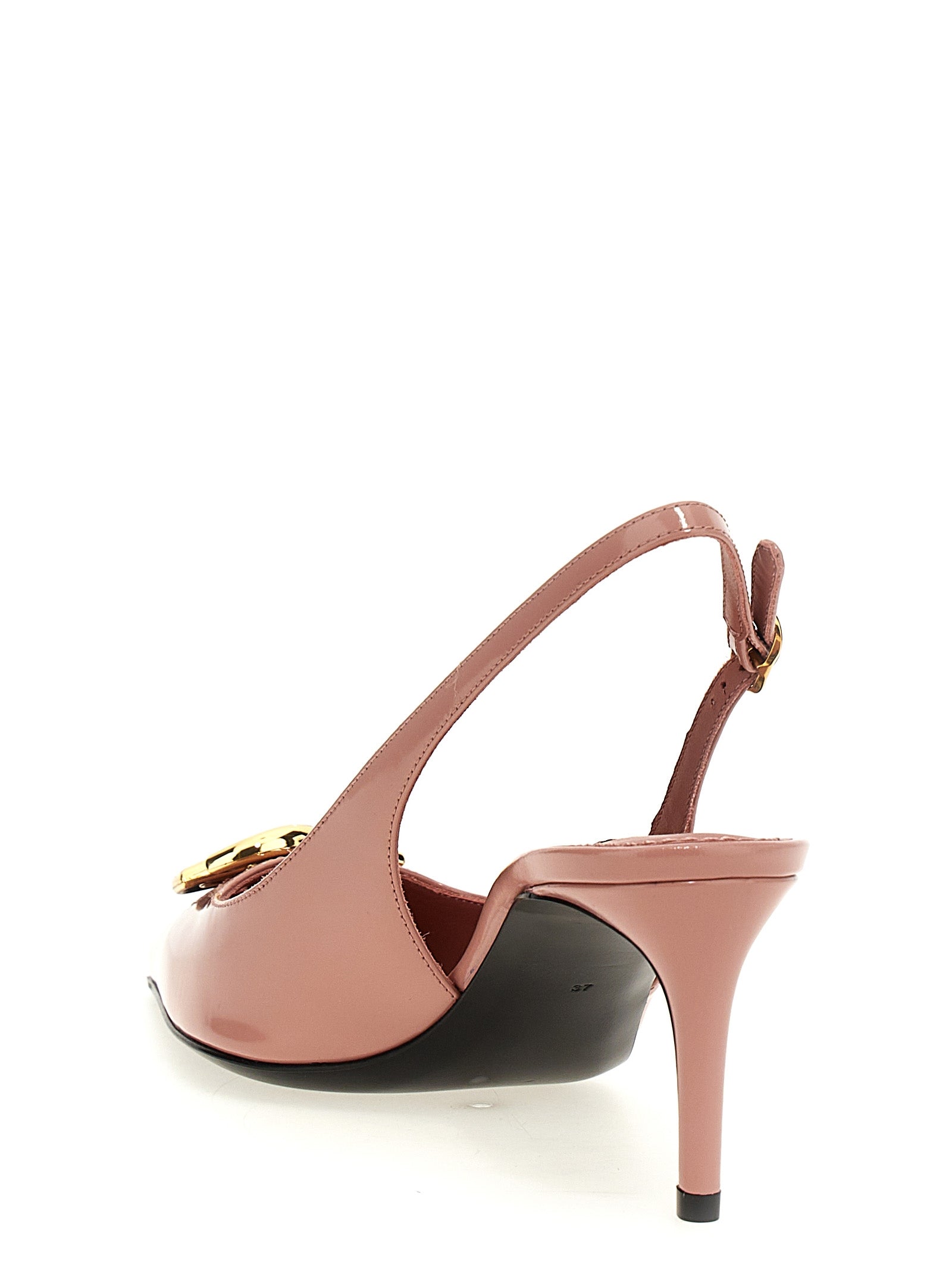 Dolce & Gabbana Multicolor Calfskin Mid Heel Women's Pumps