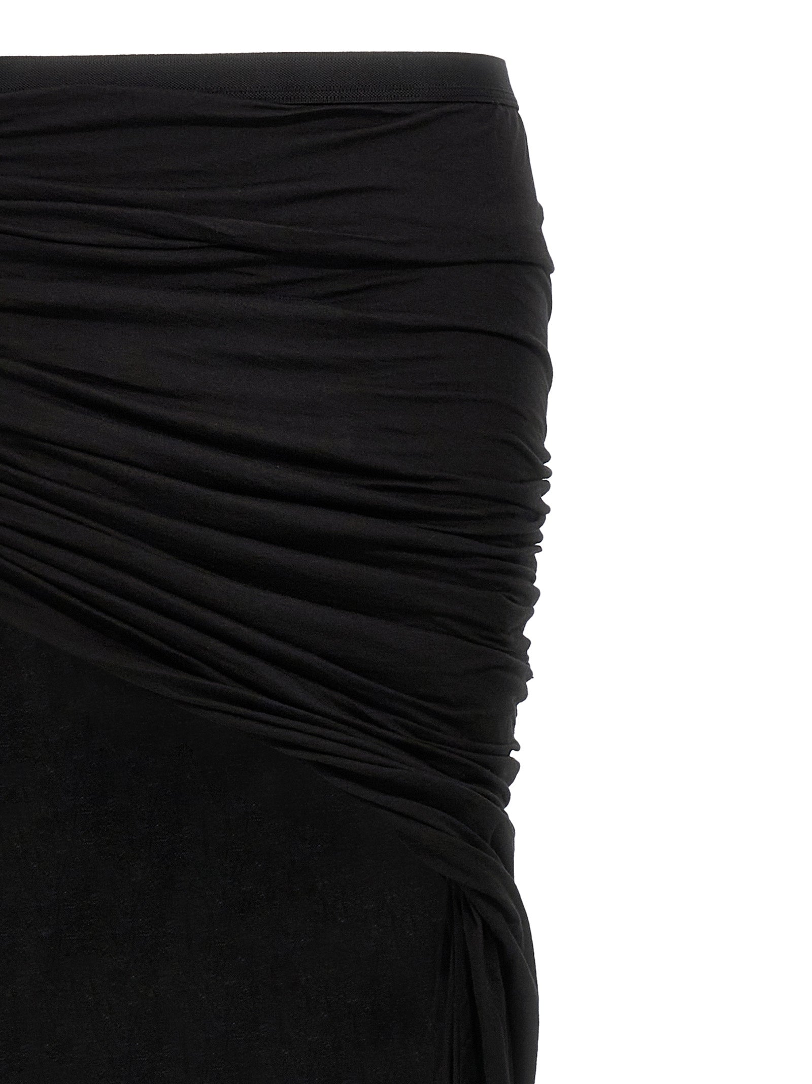 DRKSHDW Black Cotton Mini Women's Skirt