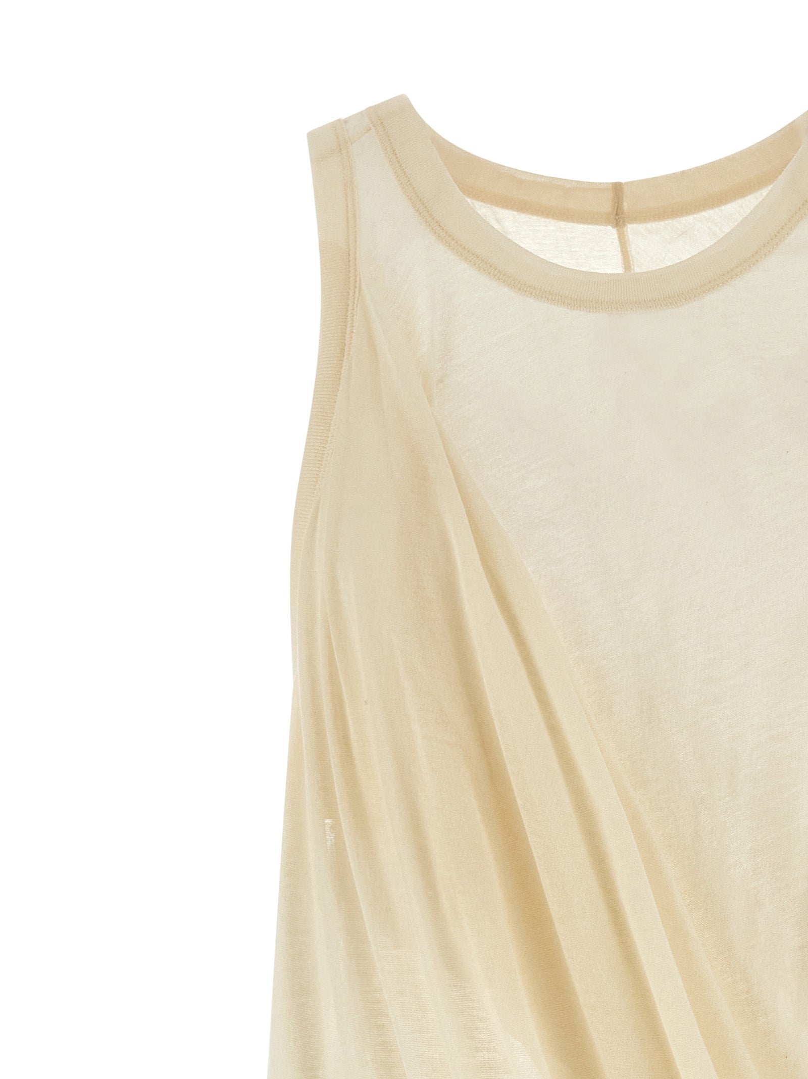 Rick Owens Beige Cotton Casual Men's Dress