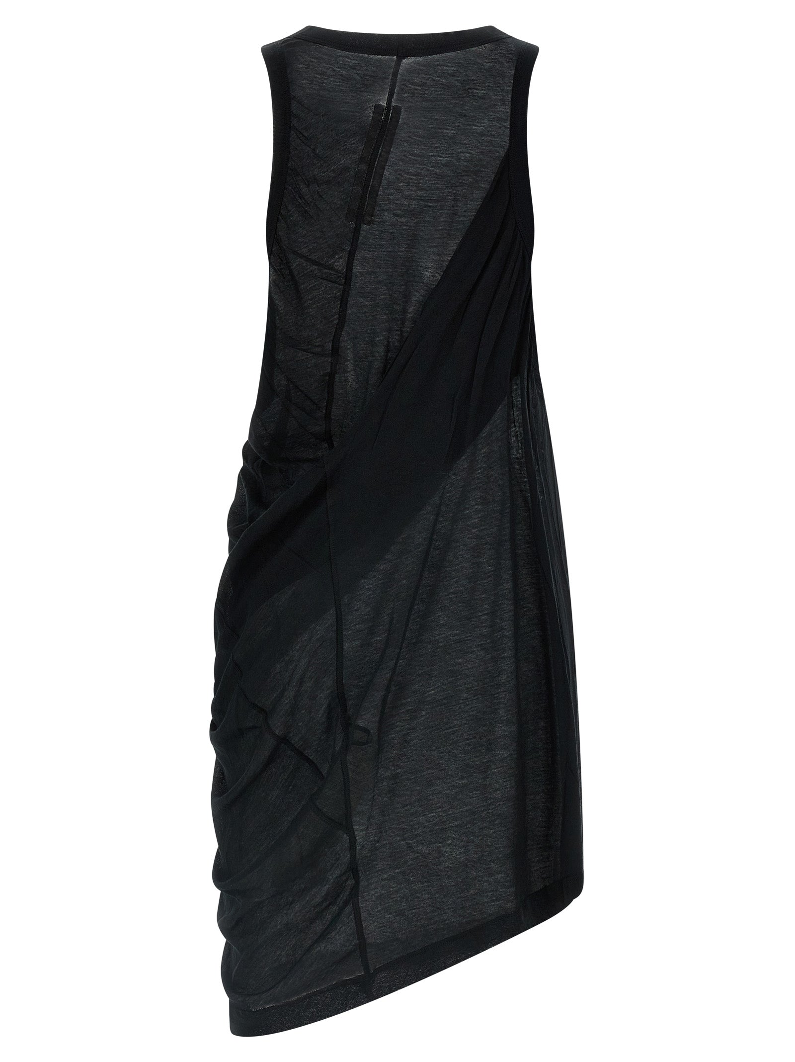 Rick Owens Black Cotton Casual Men's Dress