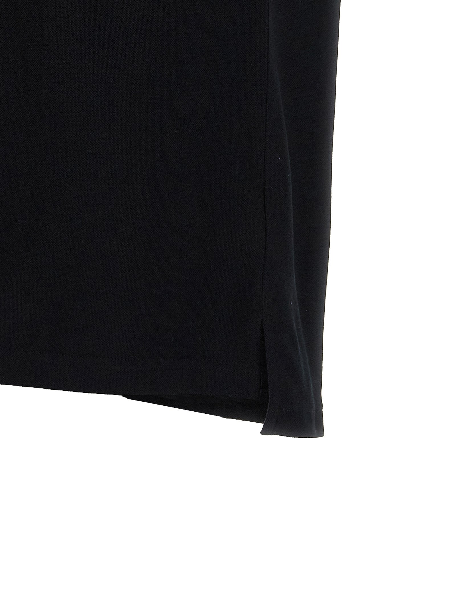 Moschino Black Cotton Polo Men's Shirt