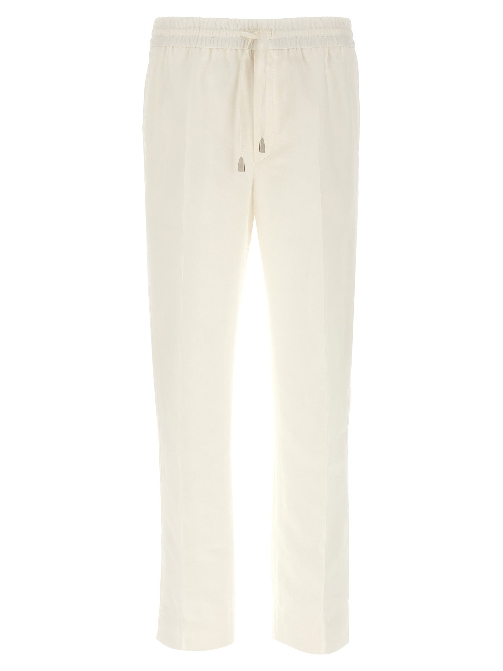 Brioni White Linen Casual Men's Pants