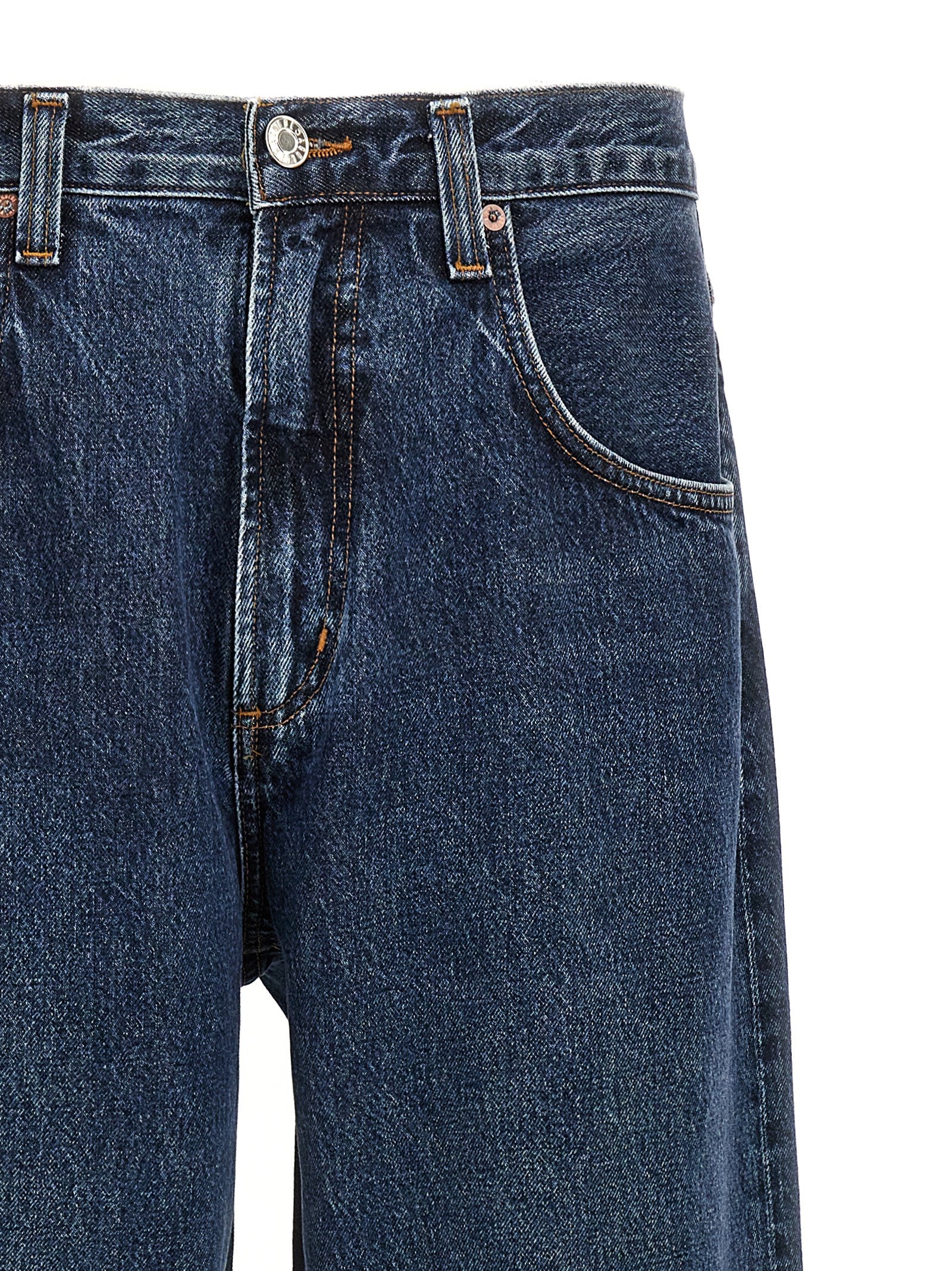 Agolde Blue Cotton Jeans Men's Denim