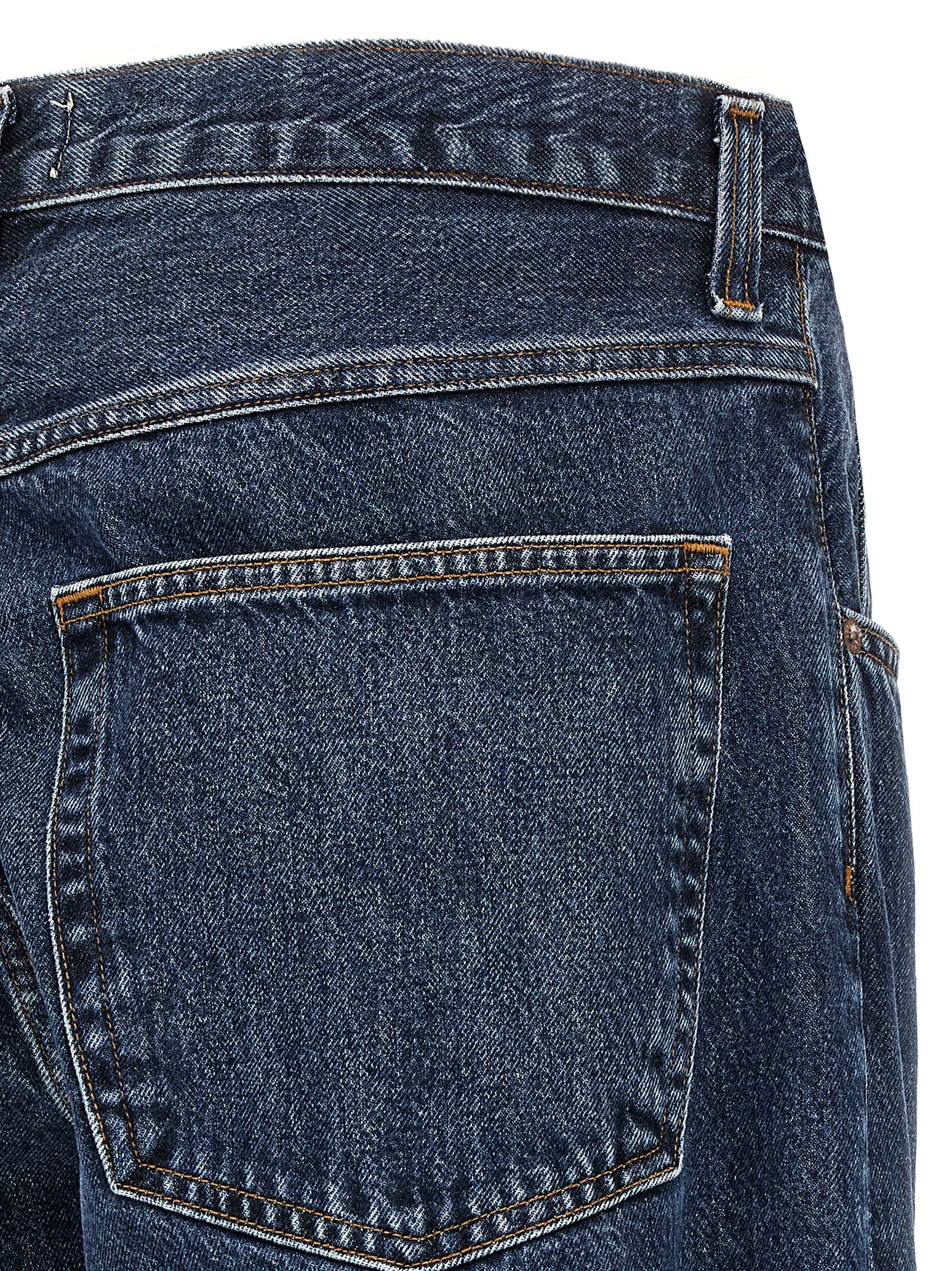 Agolde Blue Cotton Jeans Men's Denim