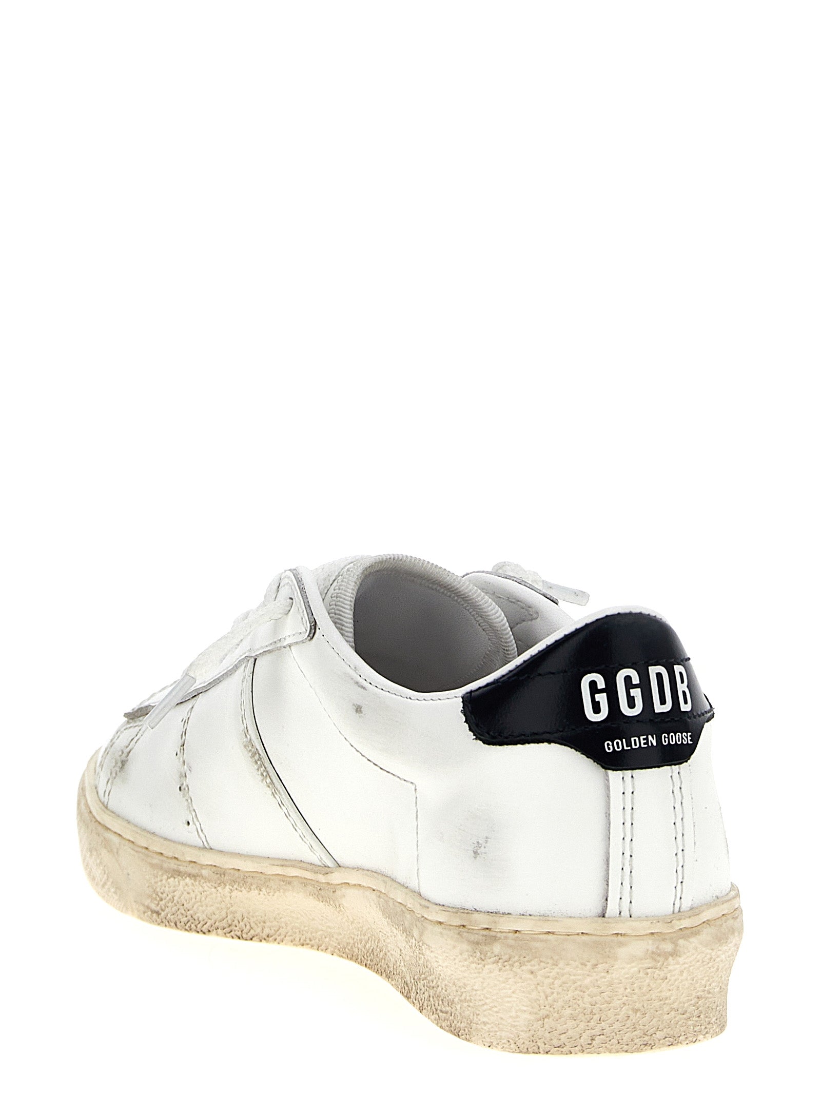 Golden Goose Blue Cowhide Low Top Women's Sneakers