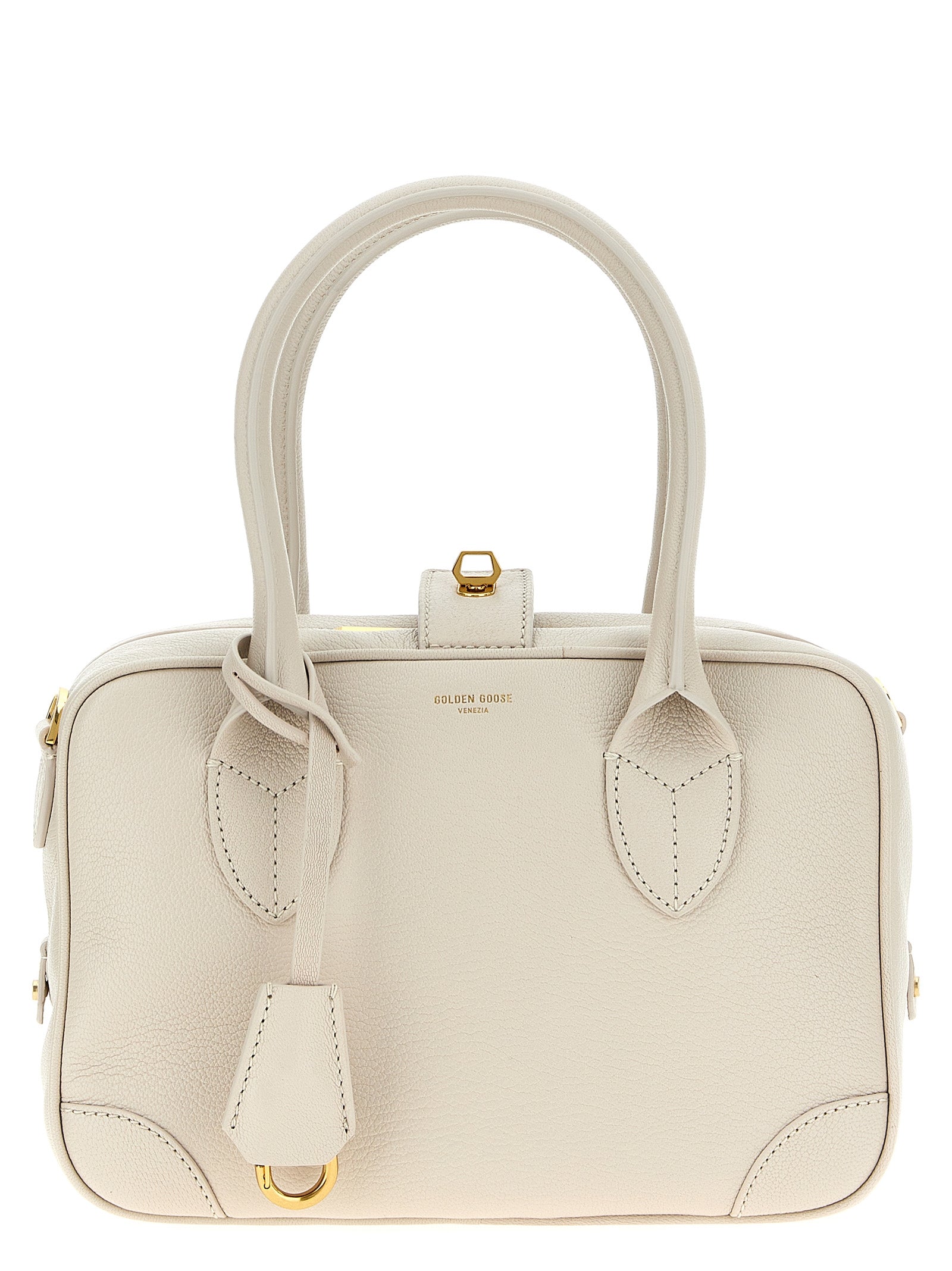 Golden Goose White Goatskin Women's Handbag