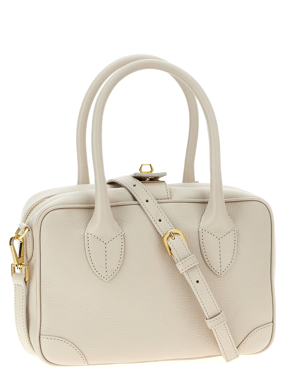 Golden Goose White Goatskin Women's Handbag