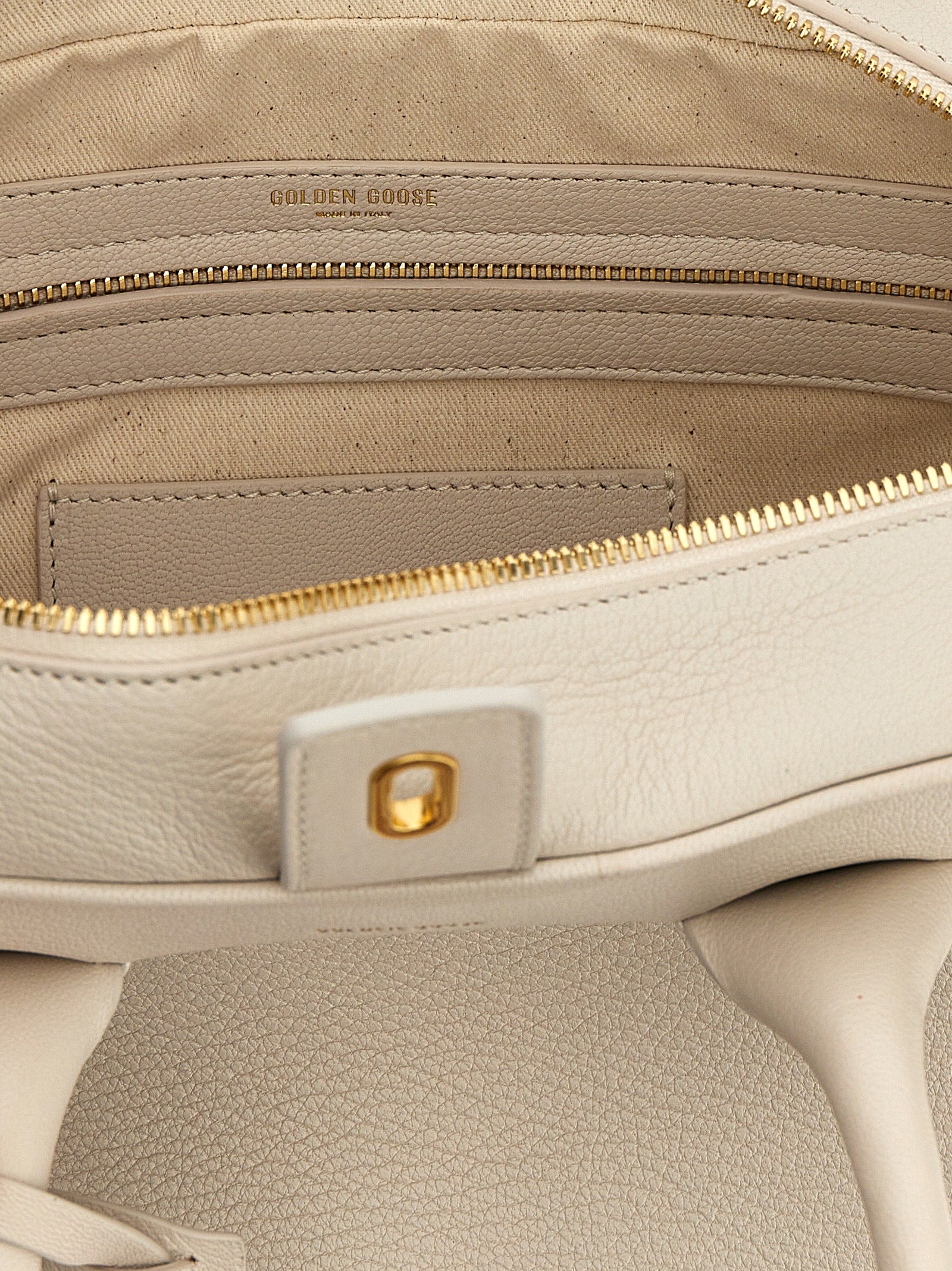 Golden Goose White Goatskin Women's Handbag