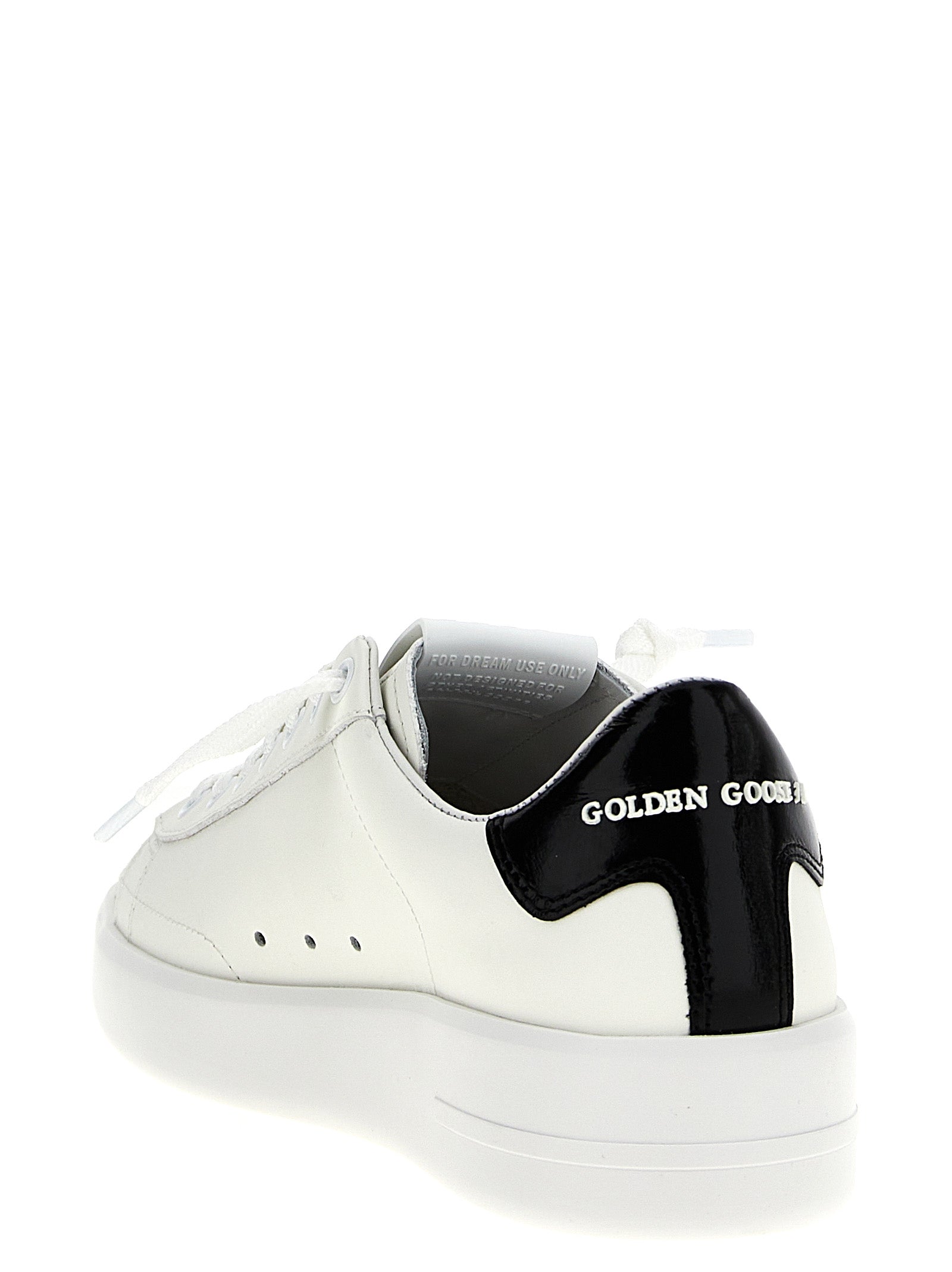 Golden Goose Black Cowhide Low Top Women's Sneakers