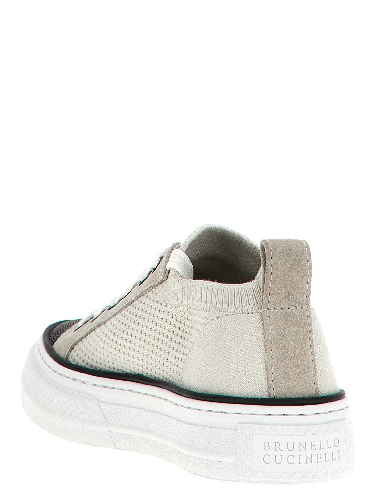 Brunello Cucinelli Multicolor Cotton Low Top Women's Sneakers