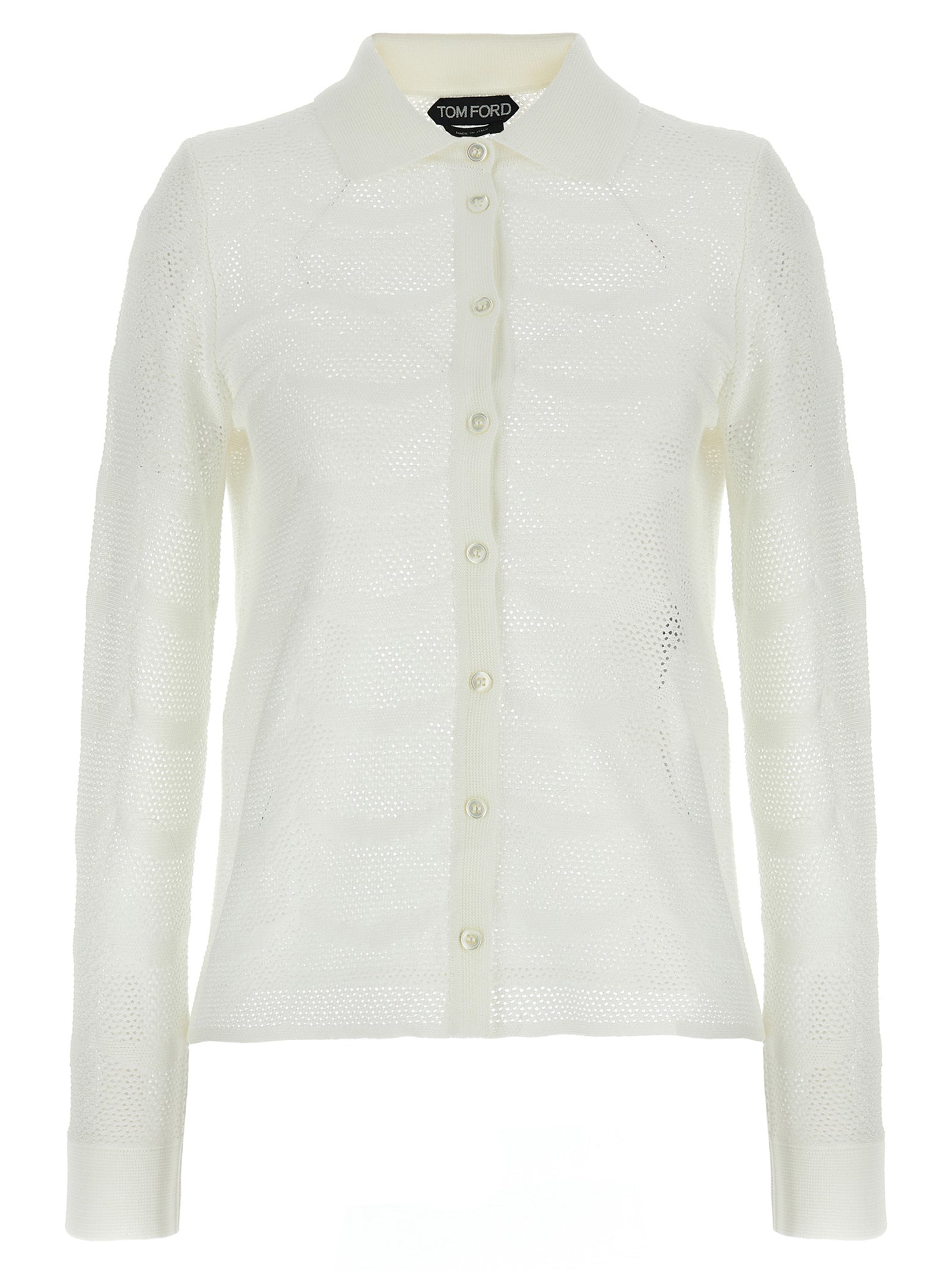 Tom Ford White Cotton Women's Cardigan