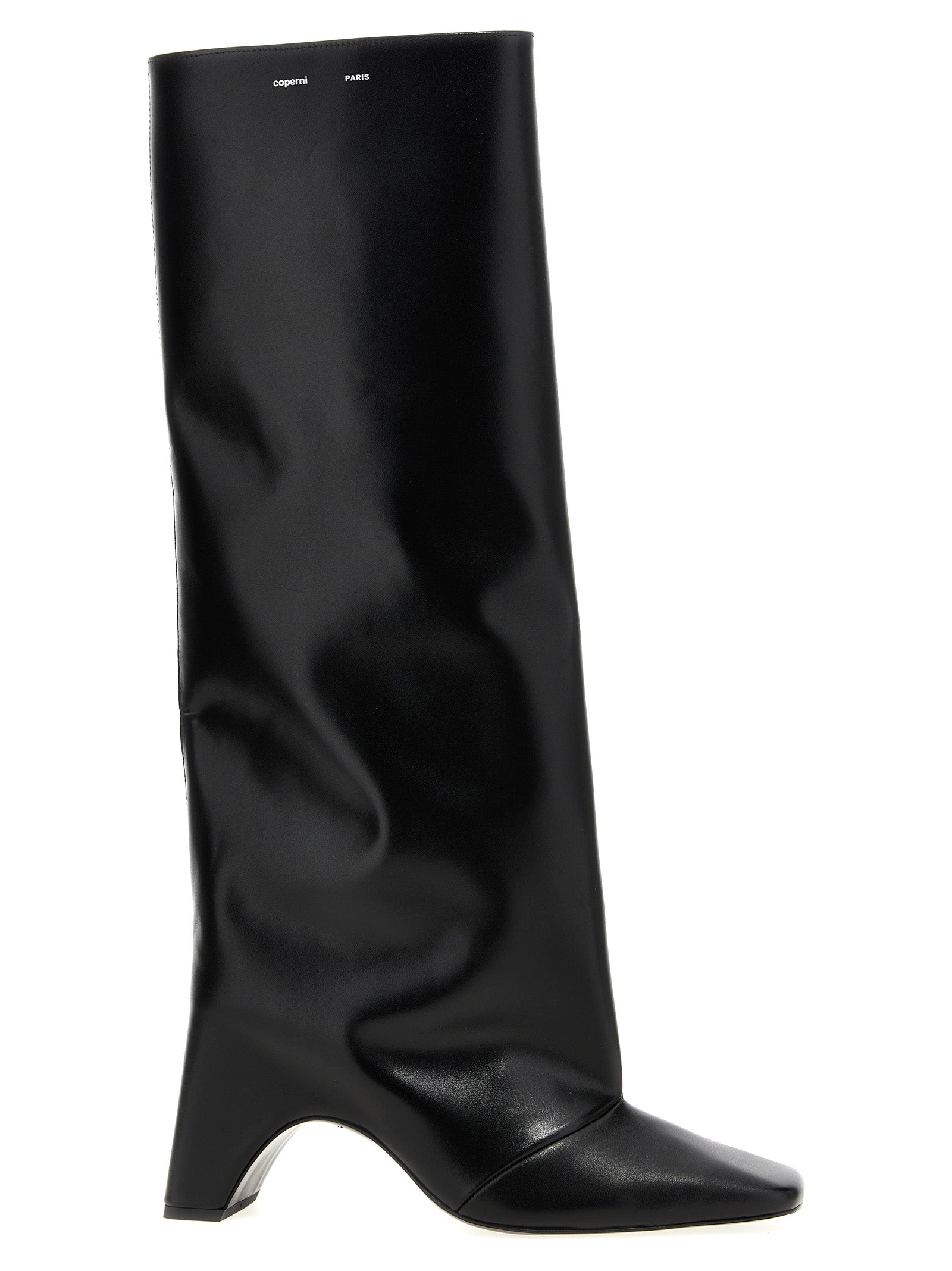 Coperni Black Cowhide Over The Women's Knee