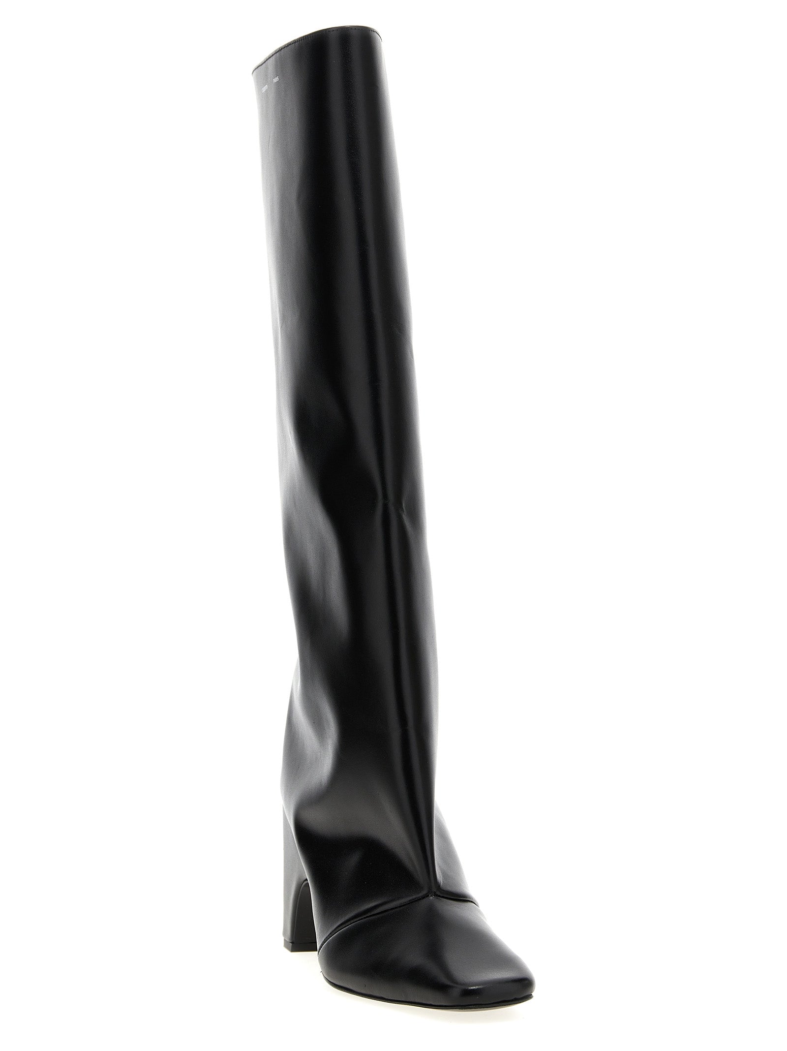 Coperni Black Cowhide Over The Women's Knee