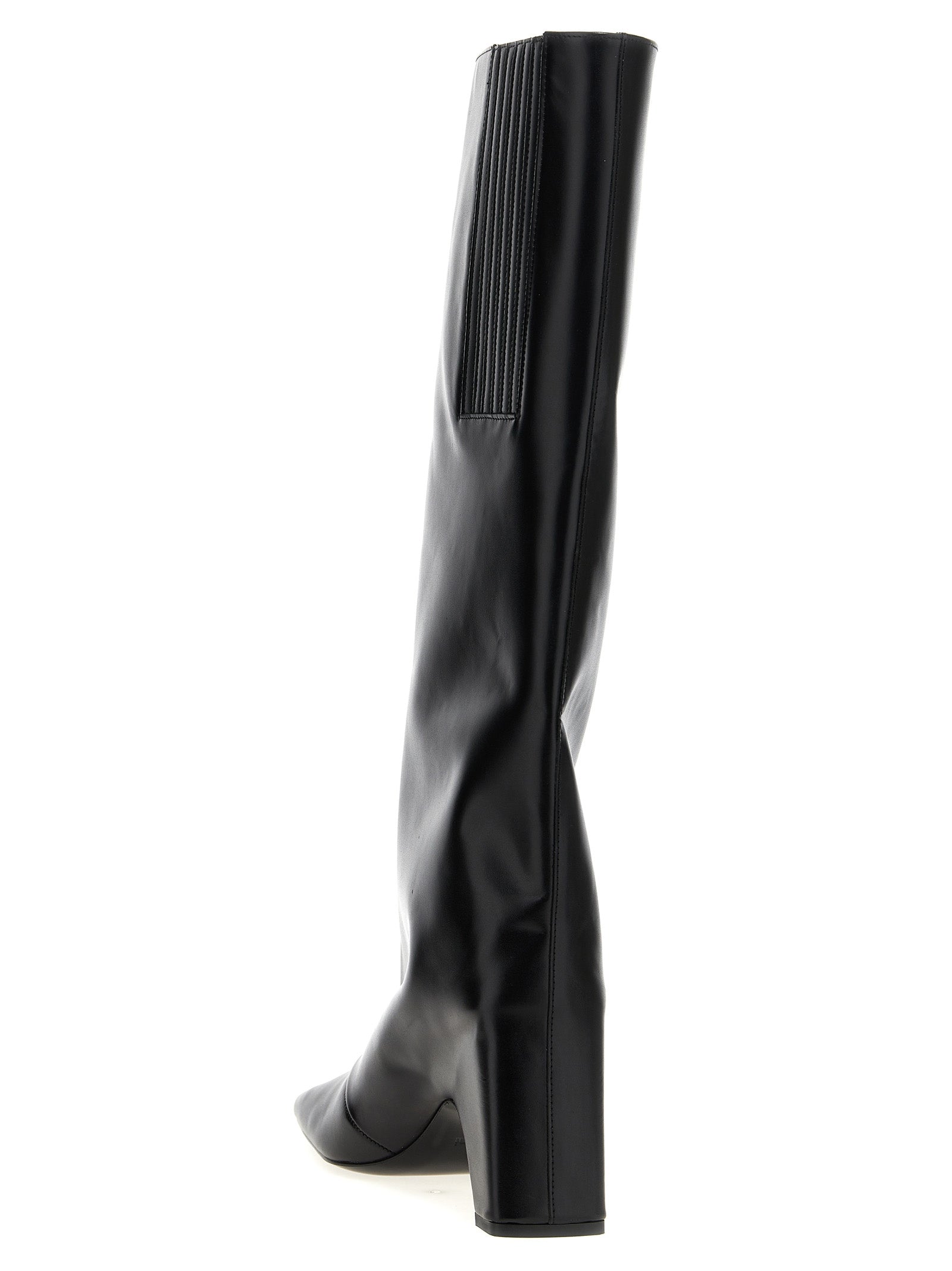 Coperni Black Cowhide Over The Women's Knee
