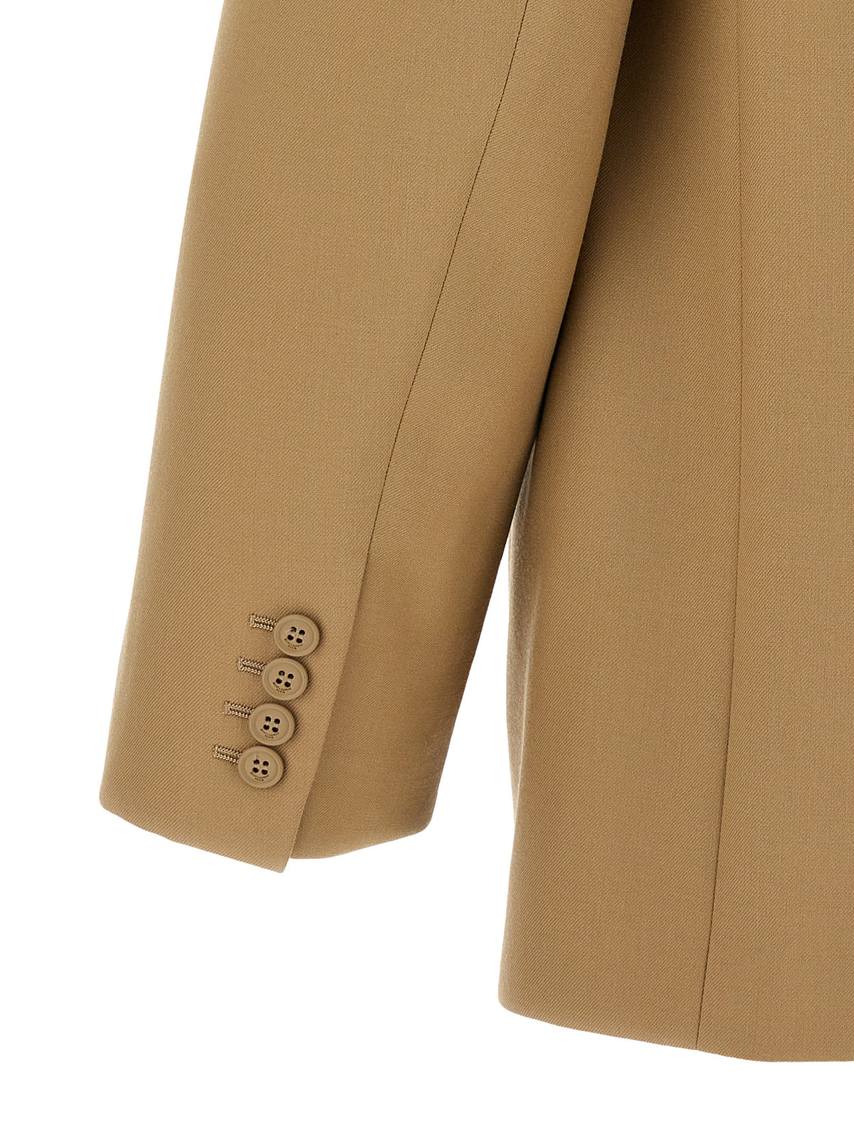 Saint Laurent Beige Wool Men's Blazer