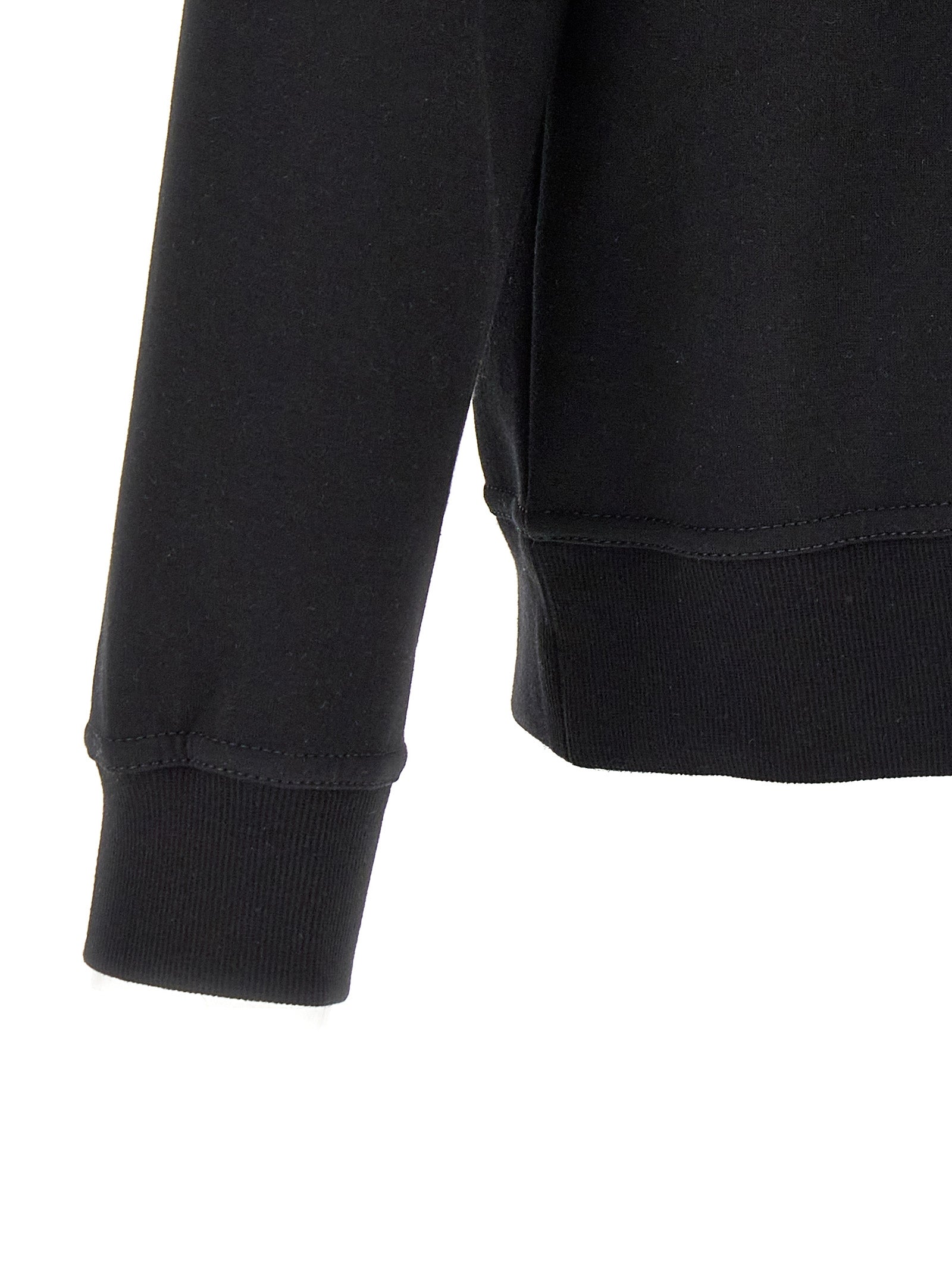 Brunello Cucinelli Black Cotton Men's Sweatshirt