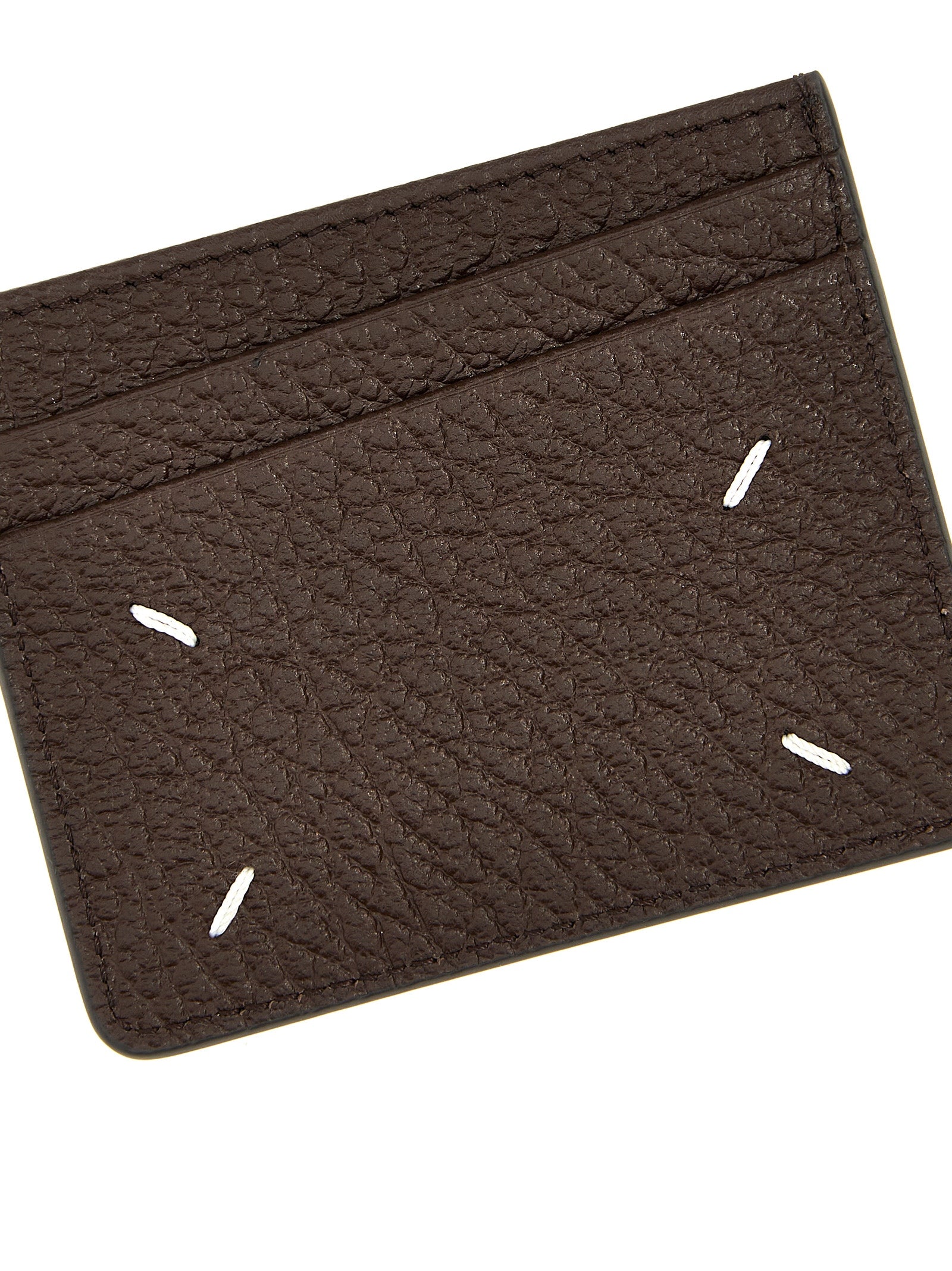 Maison Margiela Brown Calfskin Men's Cardholder