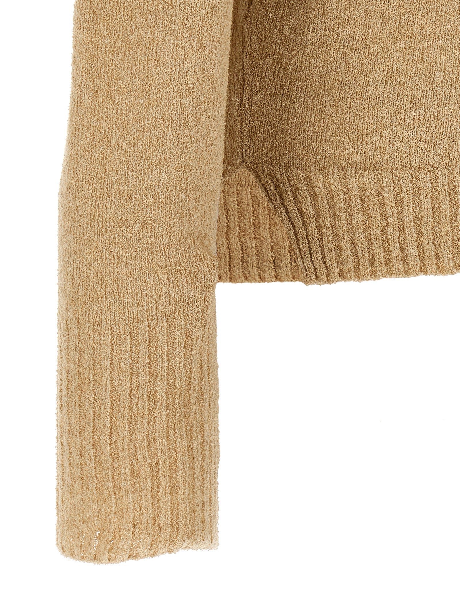 MA'RY'YA Beige Cotton Polo Men's Shirt