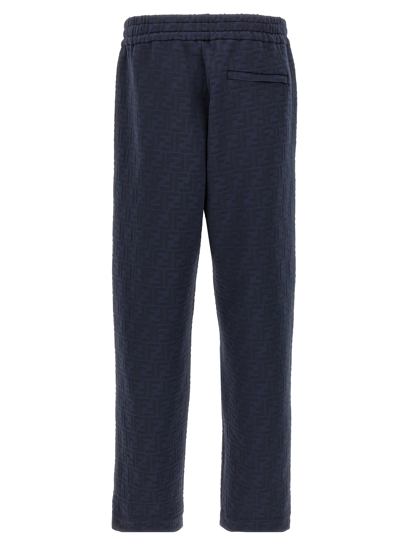 Fendi Blue Polyester Joggers (Workout Men's Pants)