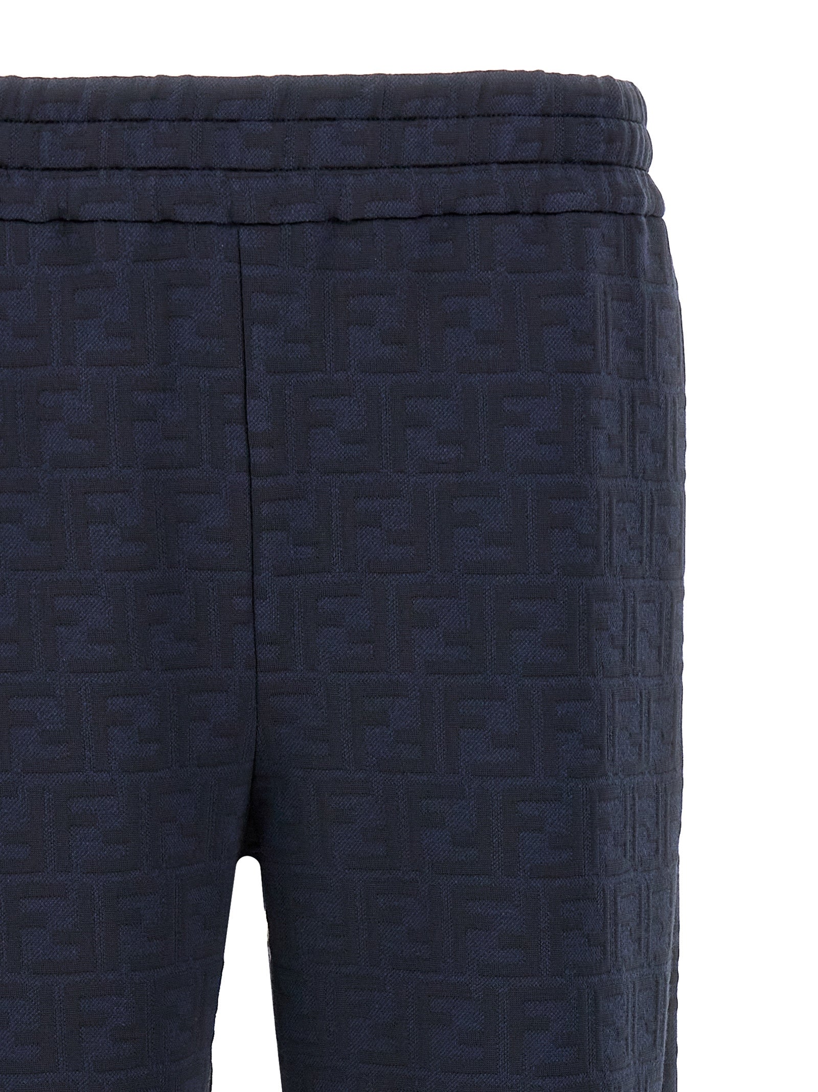 Fendi Blue Polyester Joggers (Workout Men's Pants)