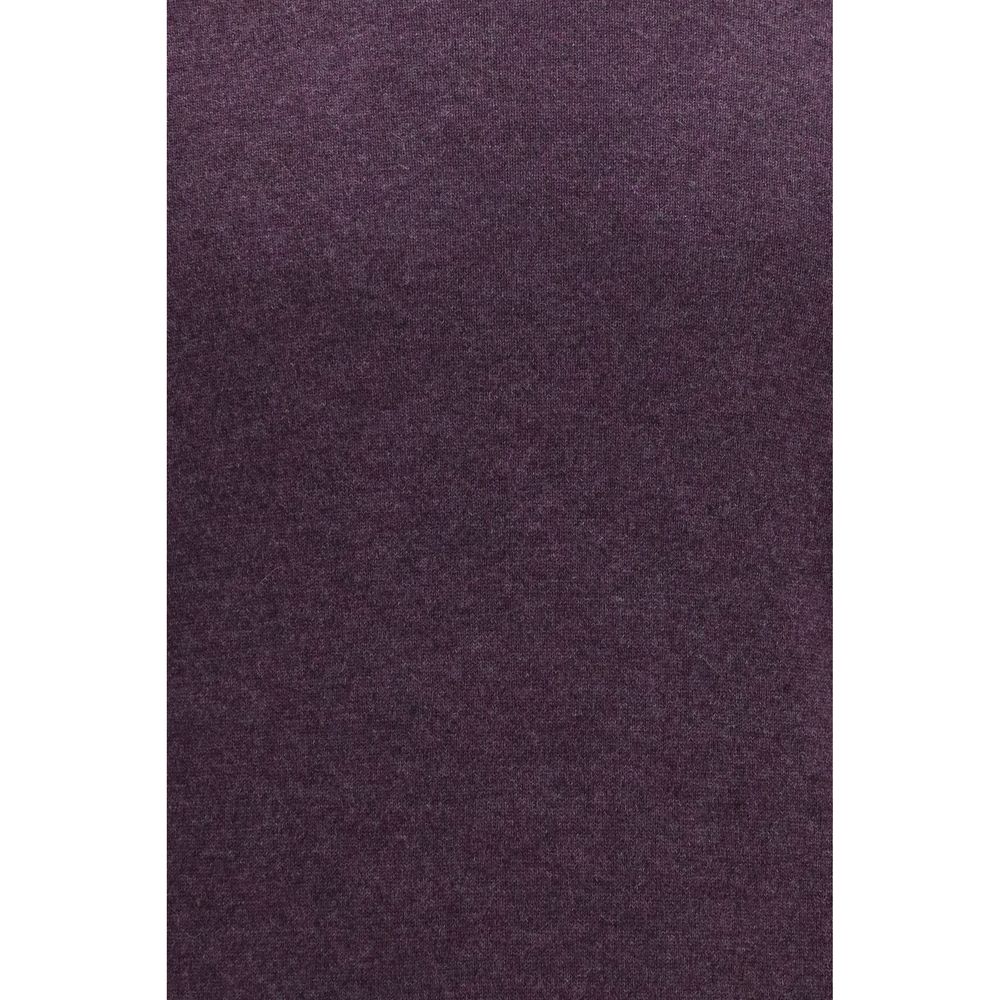 Brunello Cucinelli Purple Cashmere Men's Sweater