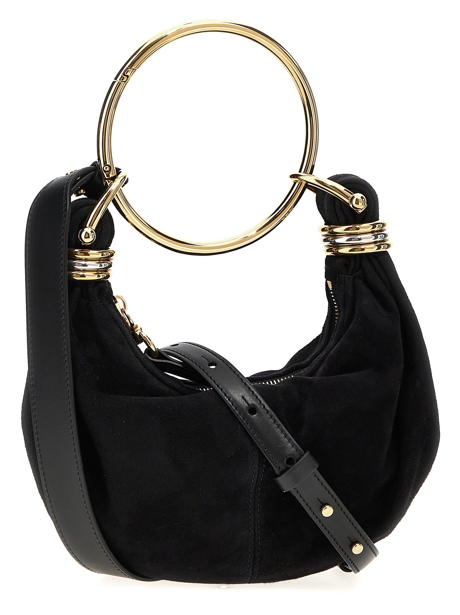Chloé Black Goatskin Women's Handbag