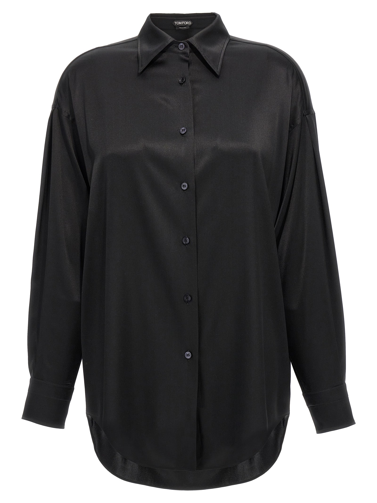 Tom Ford Black Silk Women's Blouse
