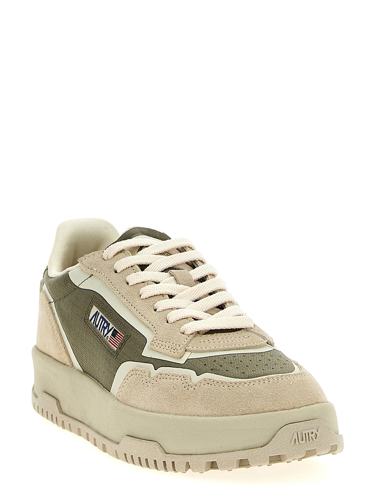 Autry Multicolor Nylon Low Top Men's Sneakers